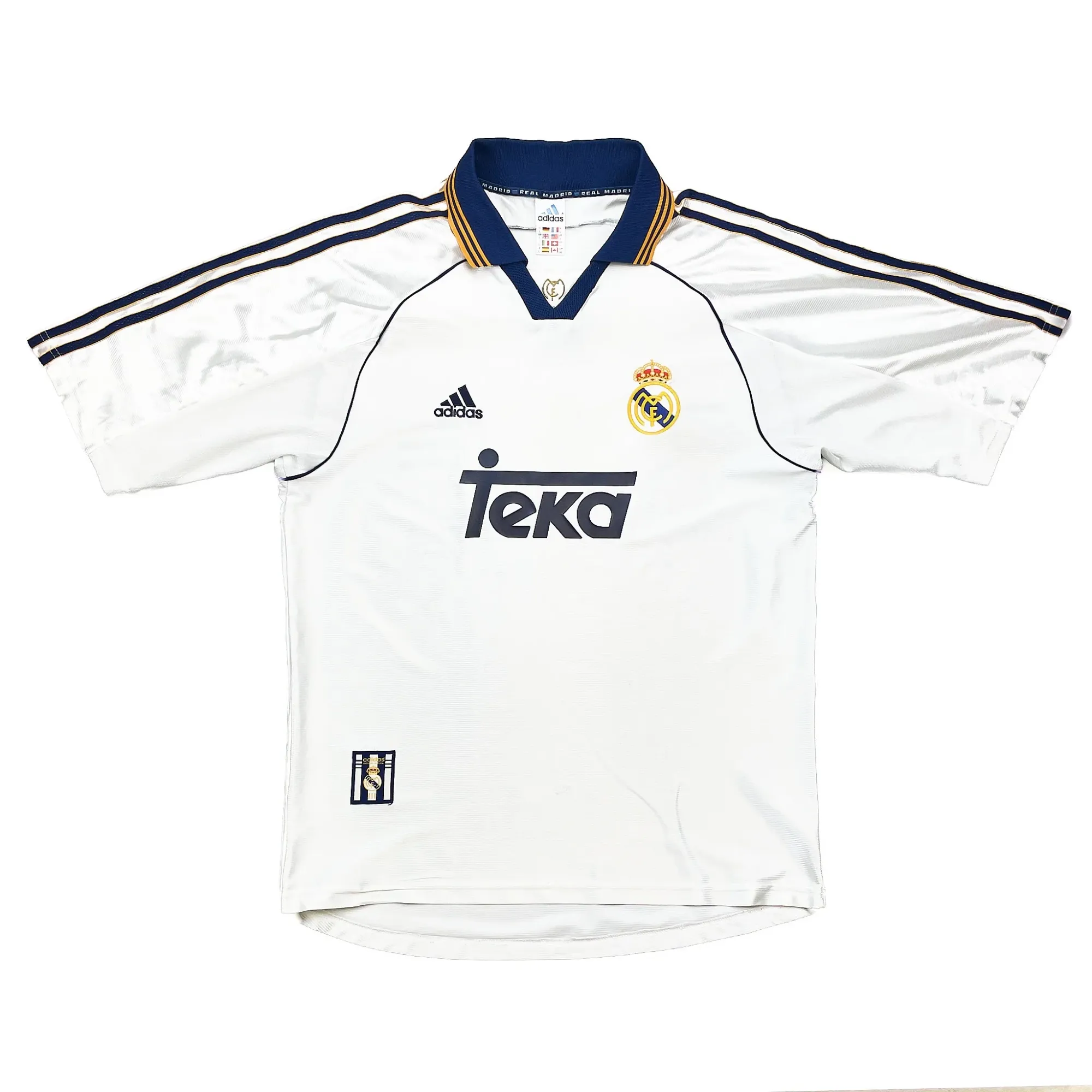 1998/00 Real Madrid ' Final Copa De Europa' Home Shirt (L) Adidas | Cult Kits