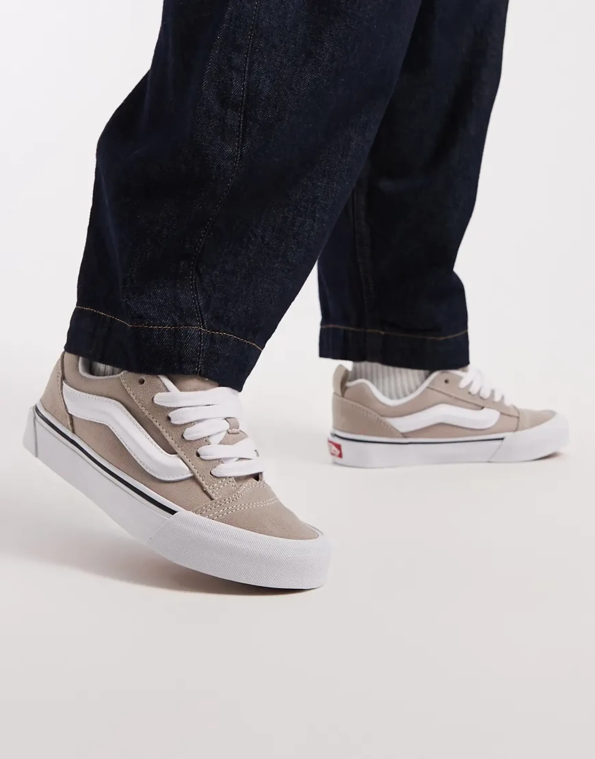 Vans - Knu Skool Shoes, Man, Beige