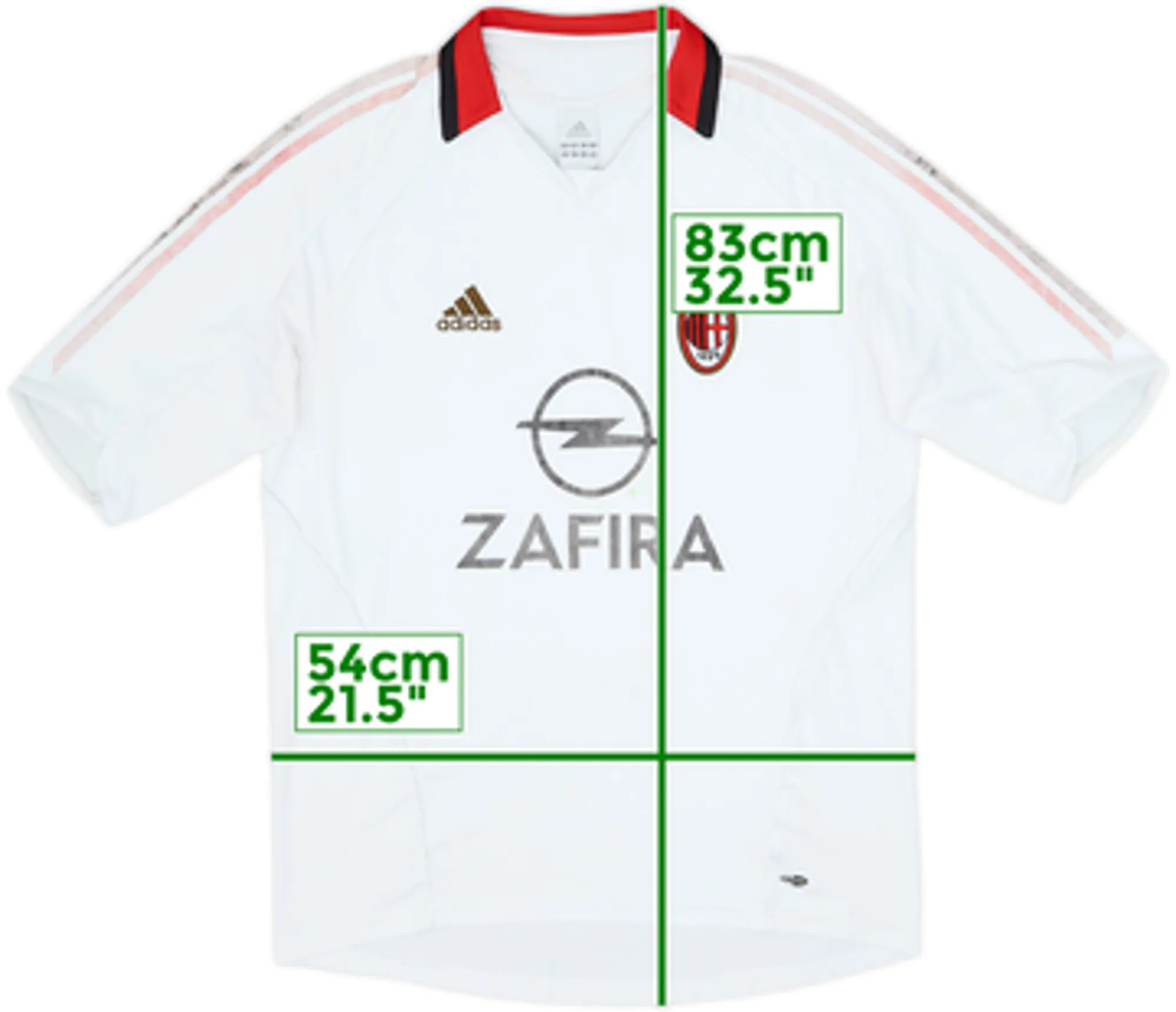 2005-06 AC Milan Away Shirt - 4/10 - (L)