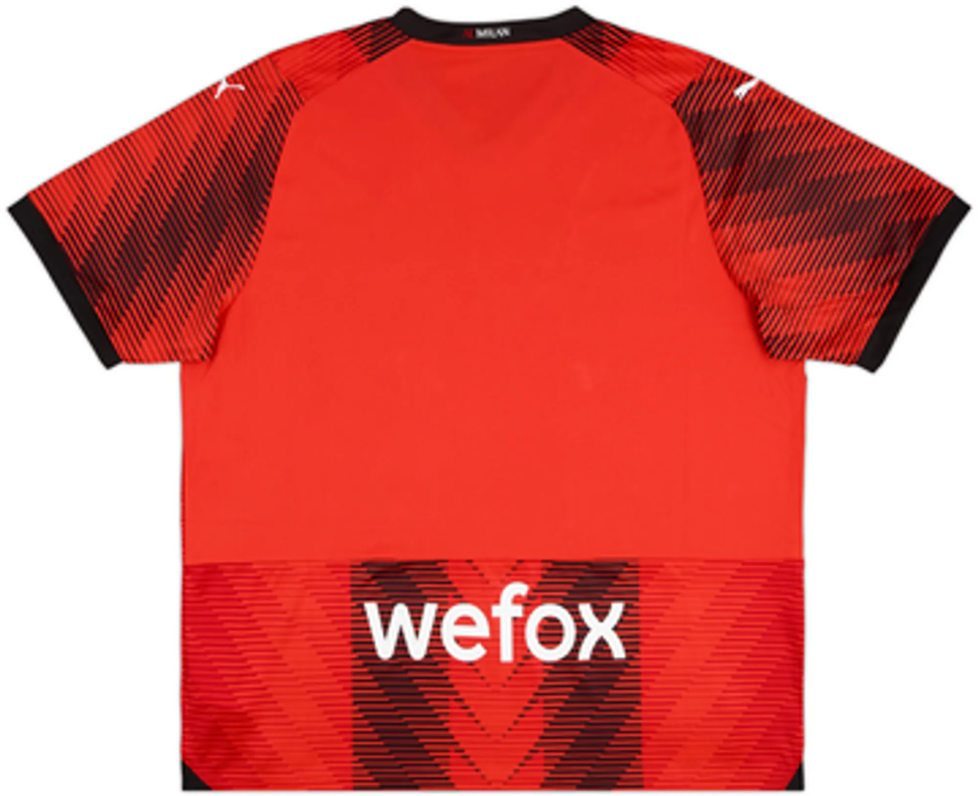 2023-24 AC Milan Home Shirt - 10/10 - (M)