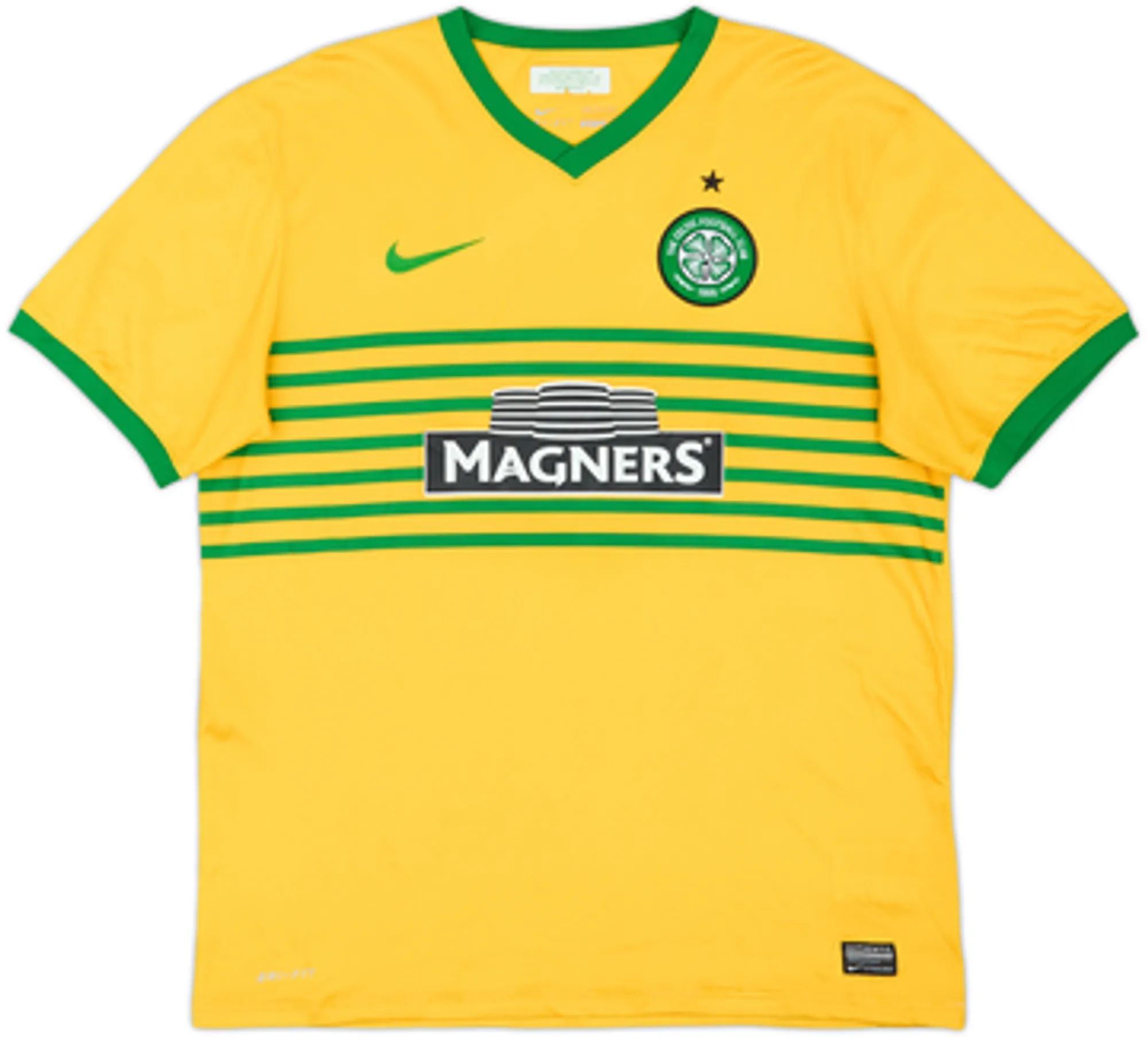 2013-14 Celtic Away Shirt Virgil #5 - 7/10 - (L)