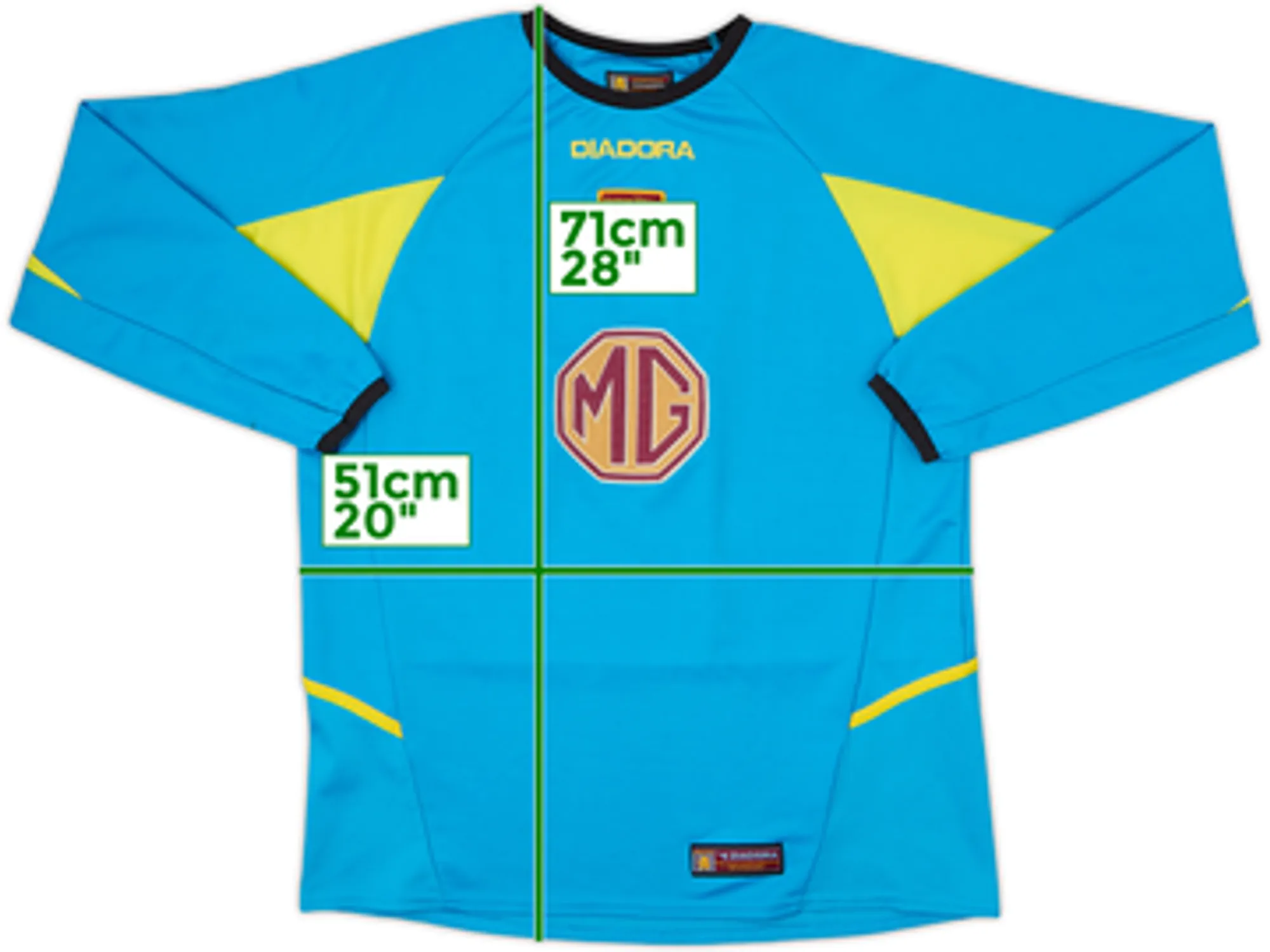 2003-04 Aston Villa GK Shirt - 6/10 - (XL.Boys)