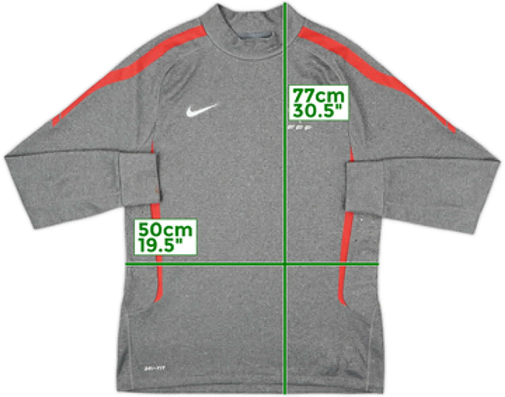 2011-12 France Nike Player Issue Sweat Top - 7/10 - (M)