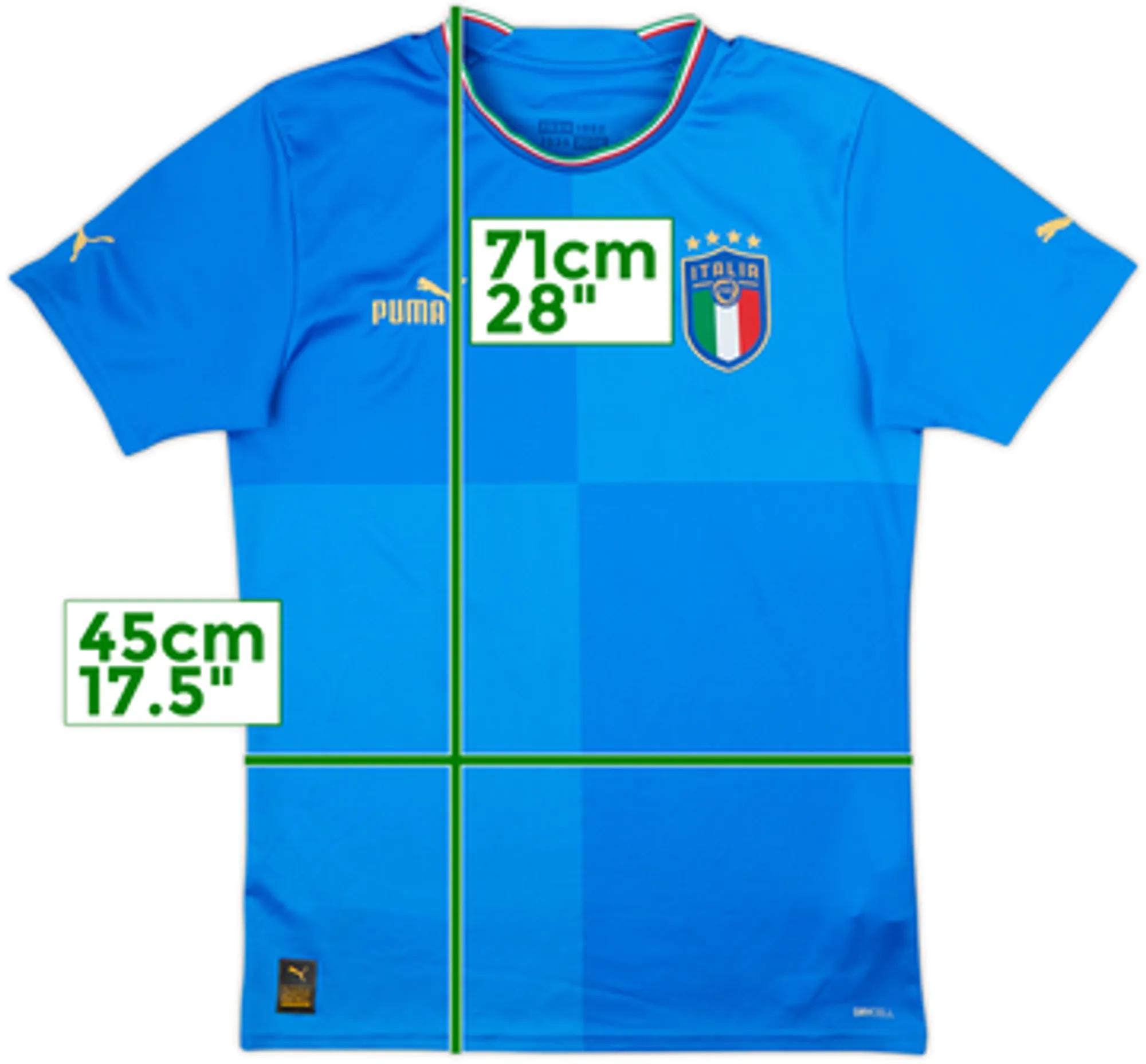 2022-23 Italy Home Shirt - 9/10 - (S)