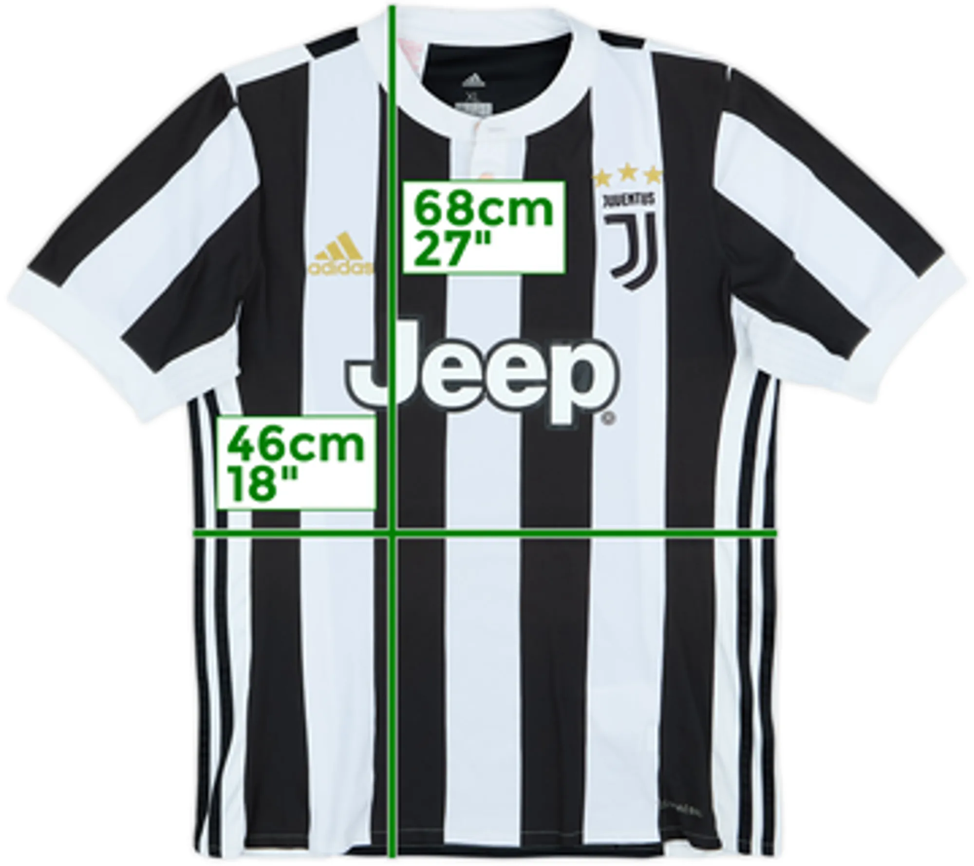 2017-18 Juventus Home Shirt - 6/10 - (M)