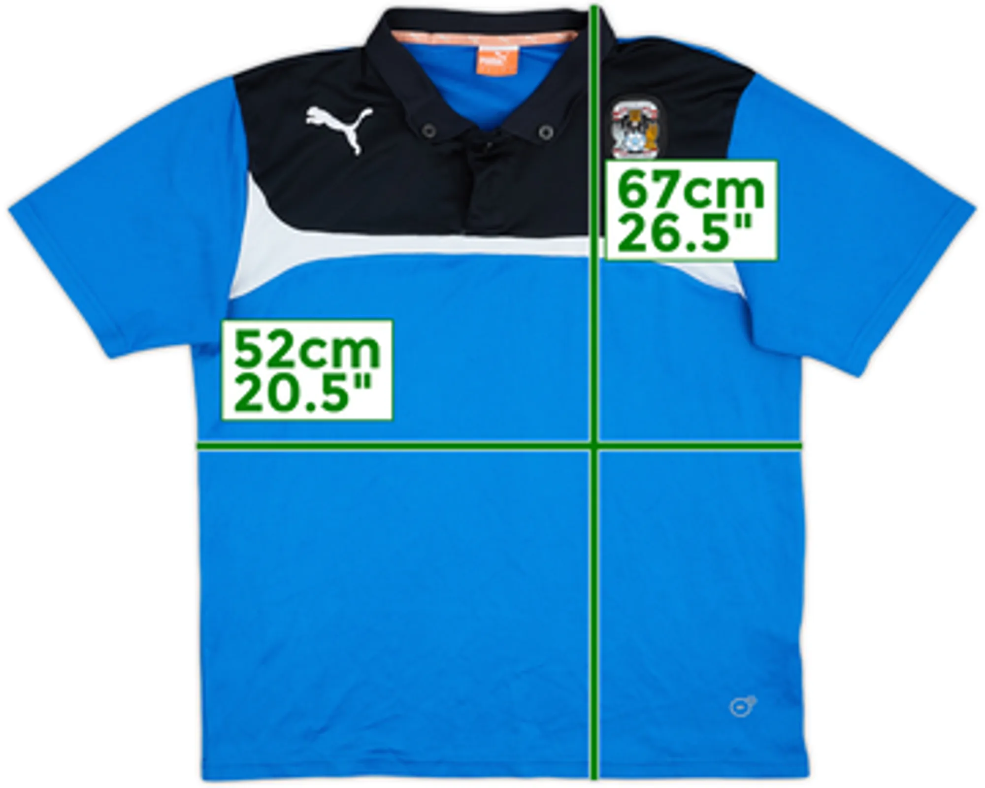 2014-15 Coventry City Puma Polo Shirt - 8/10 - (L)