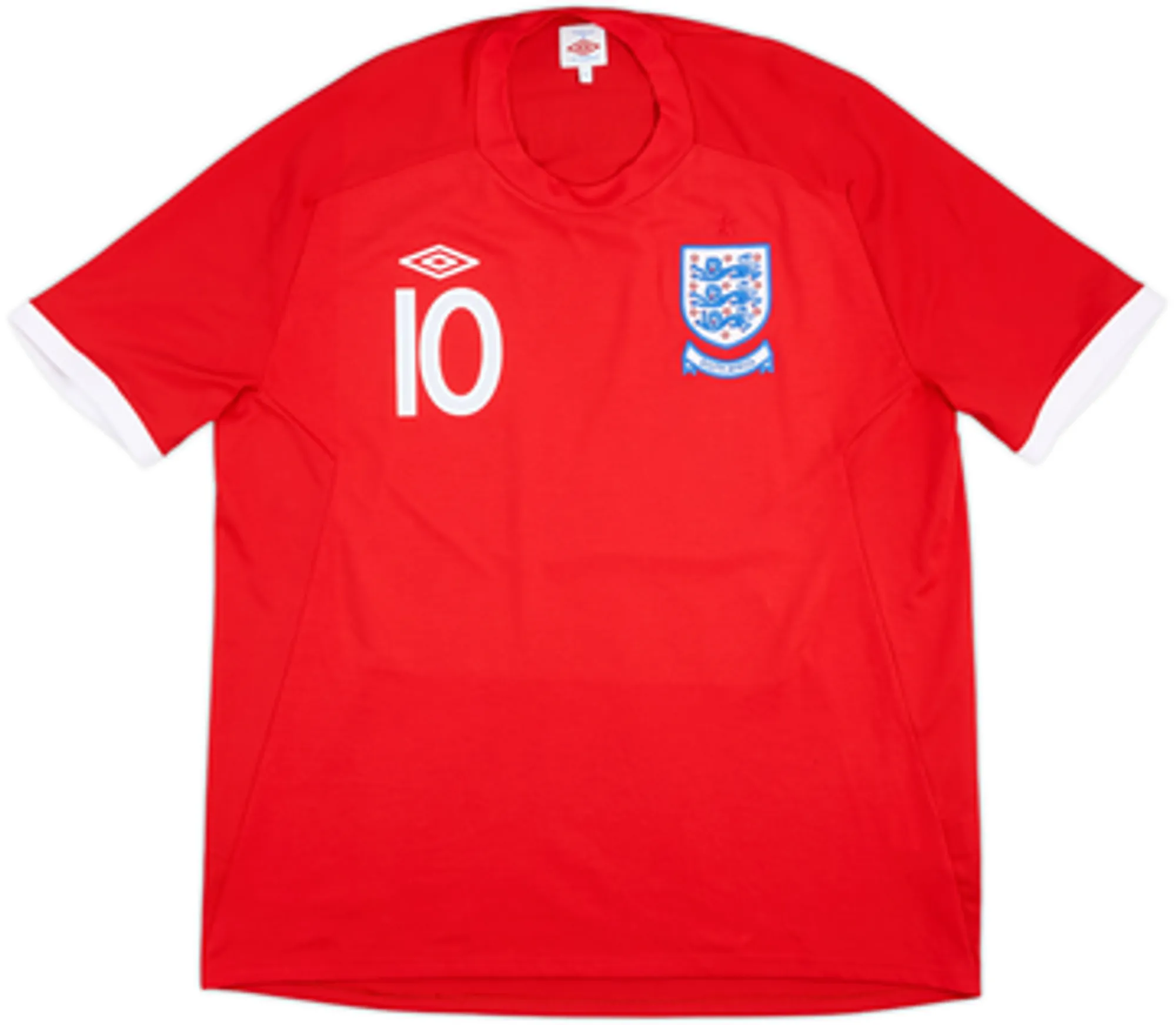 2010-11 England 'South Africa' Away Shirt Rooney #10 - 10/10 - (XXL)