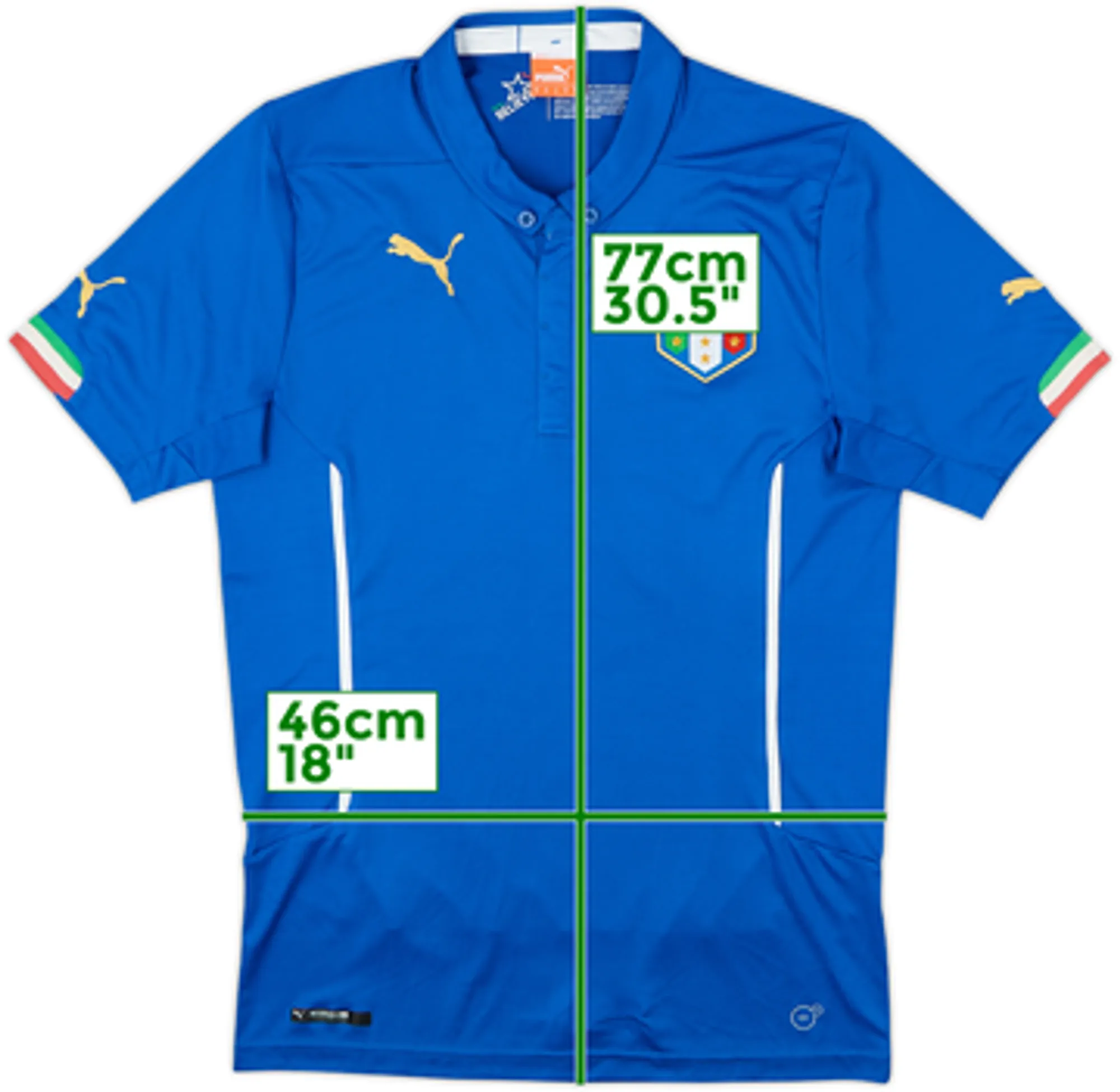 2014-15 Italy Home Shirt - 10/10 - (M)