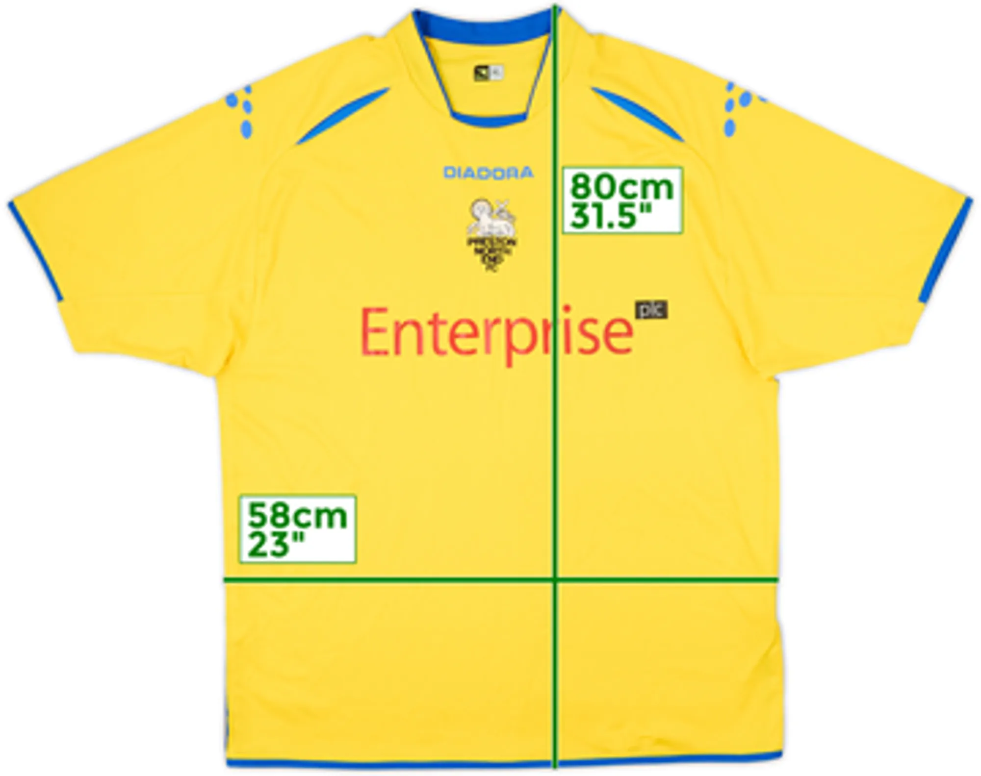 2006-07 Preston North End Away Shirt - 9/10 - (XL)