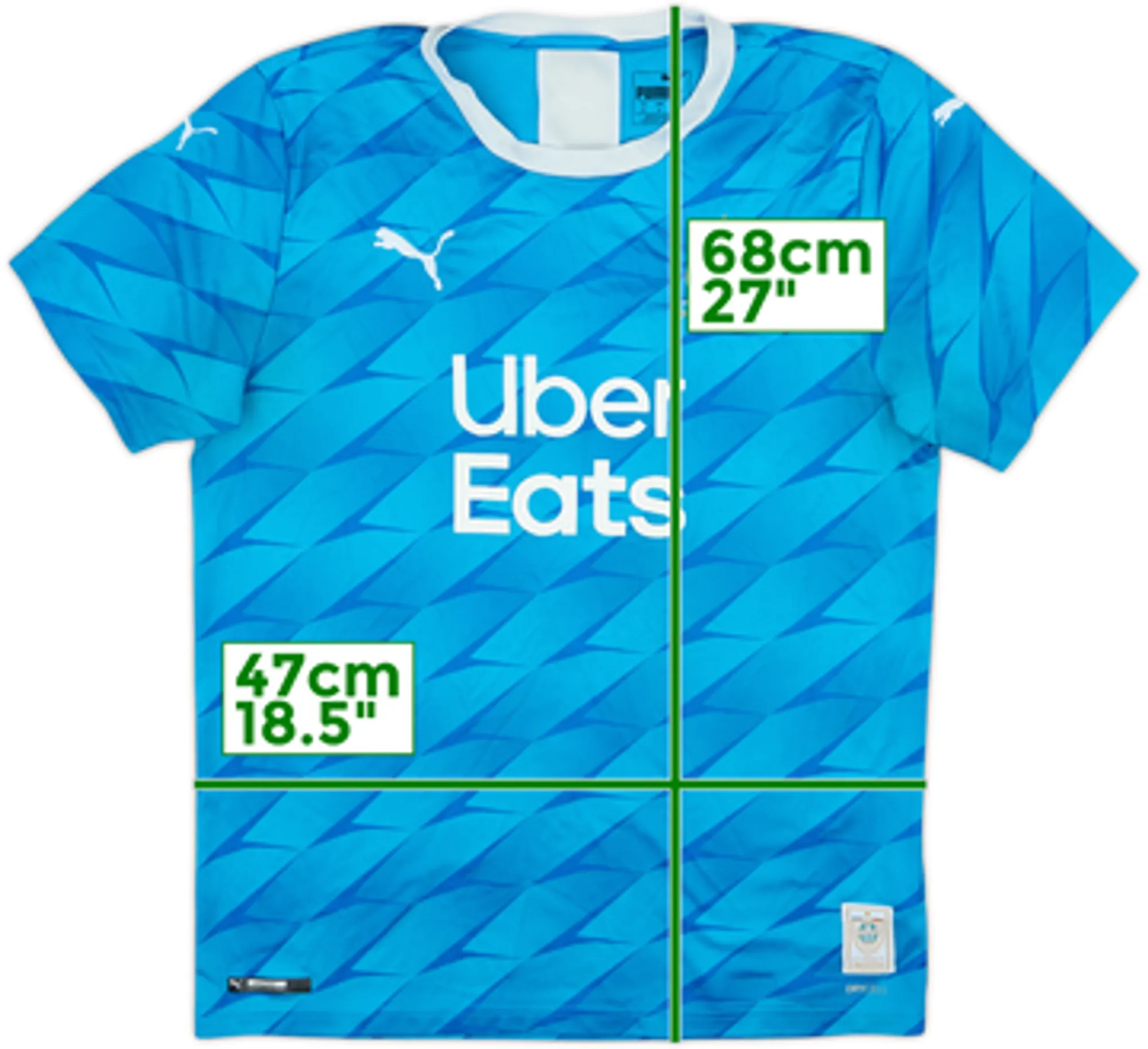 2019-20 Olympique Marseille Away Shirt - 6/10 - (M)