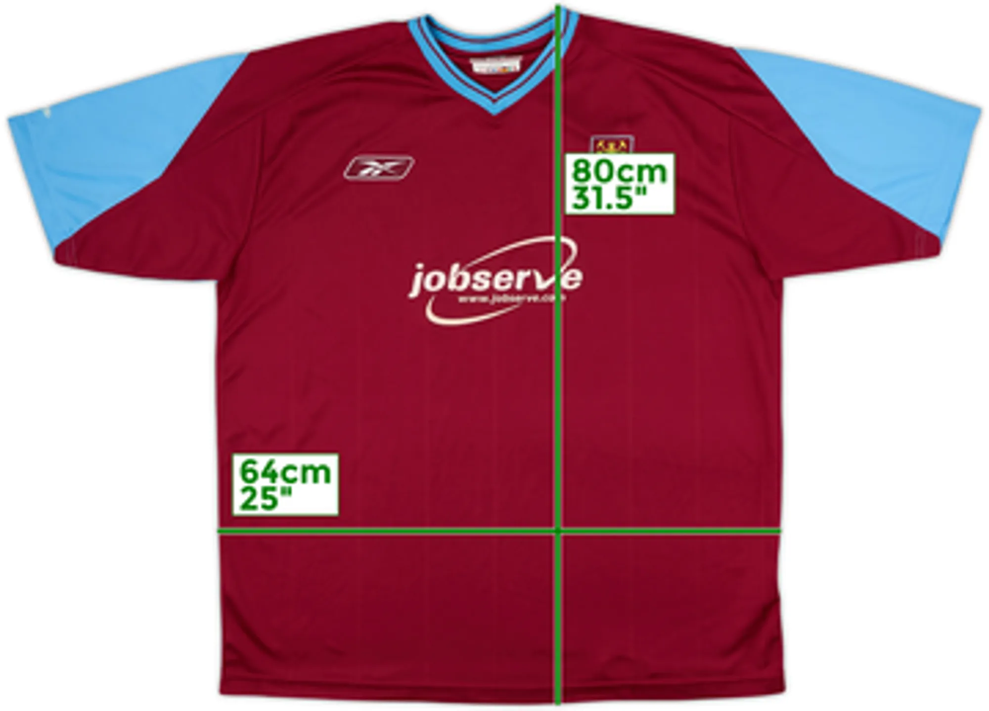 2003-05 West Ham Home Shirt - 10/10 - (M)