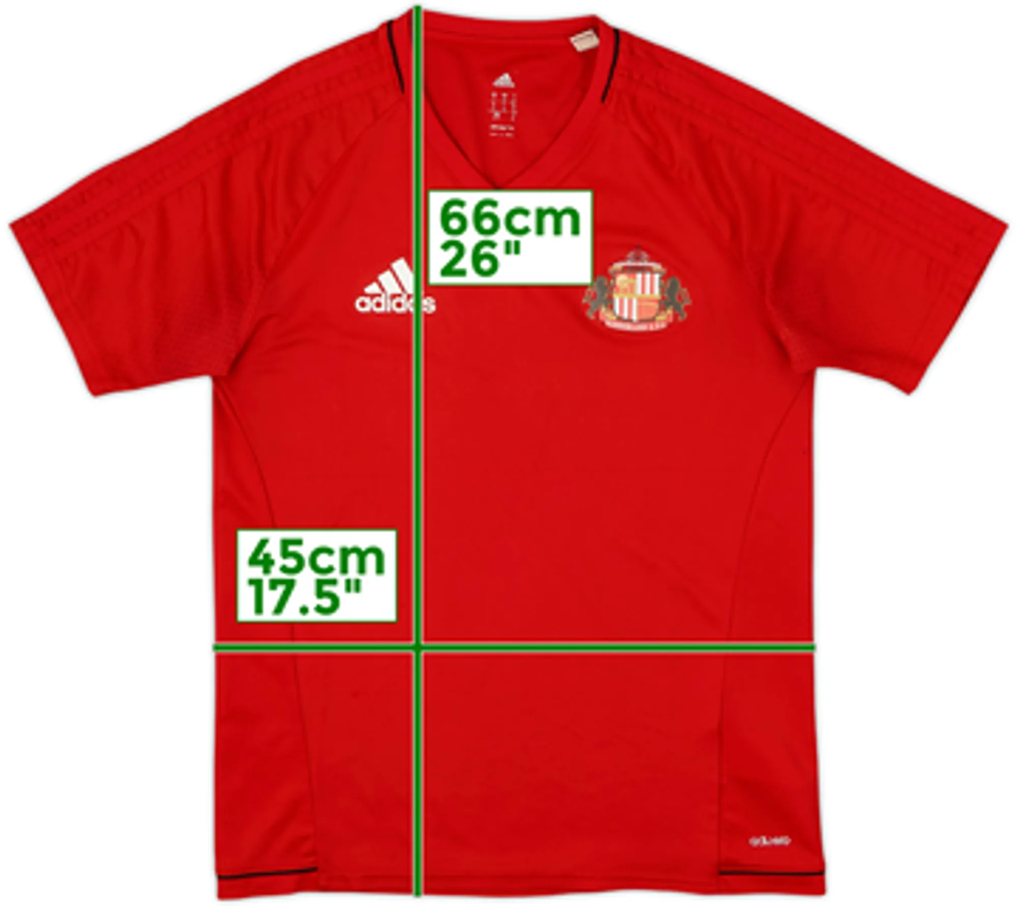 2017-18 Sunderland adidas Training Shirt - 7/10 - (S)