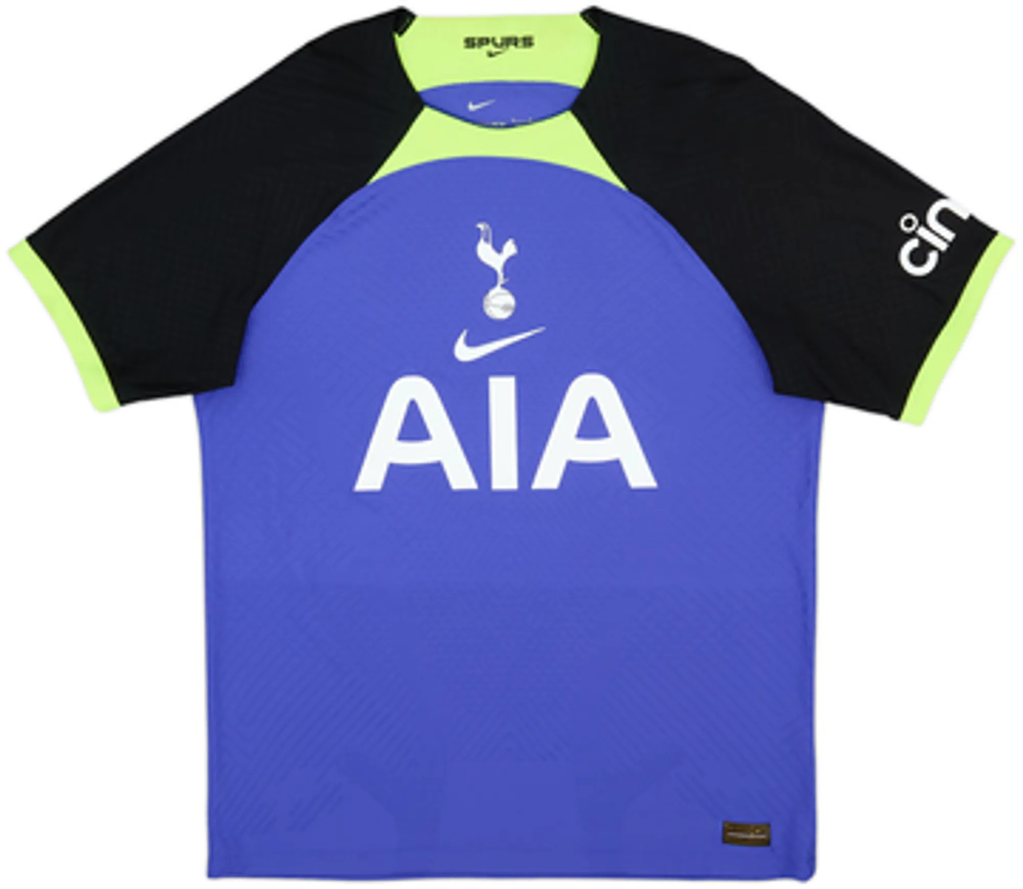 2022-23 Tottenham Authentic Away Shirt Son #7 - 10/10 - (M)