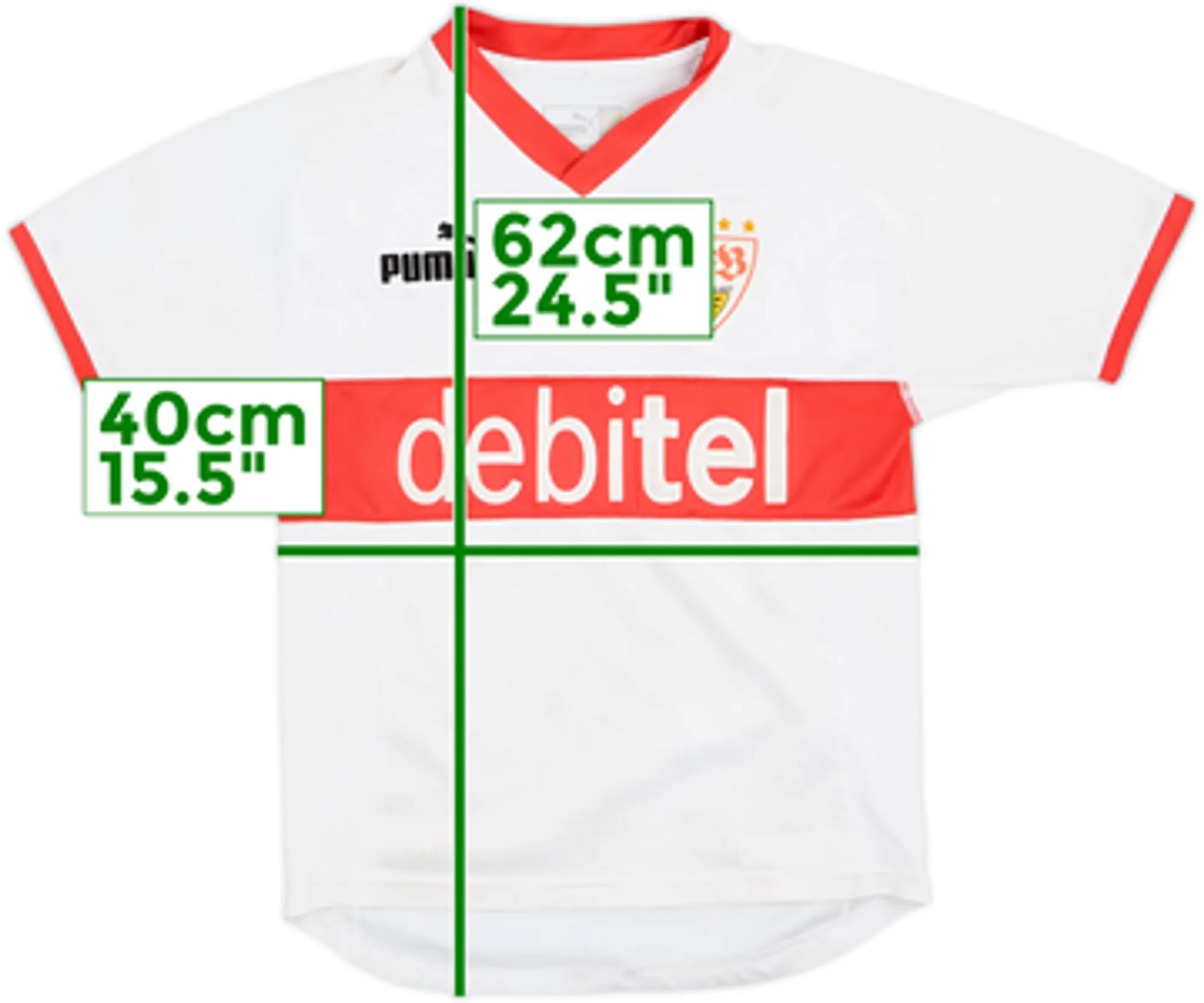 2003-04 Stuttgart Home Shirt - 4/10 - (M.Boys)