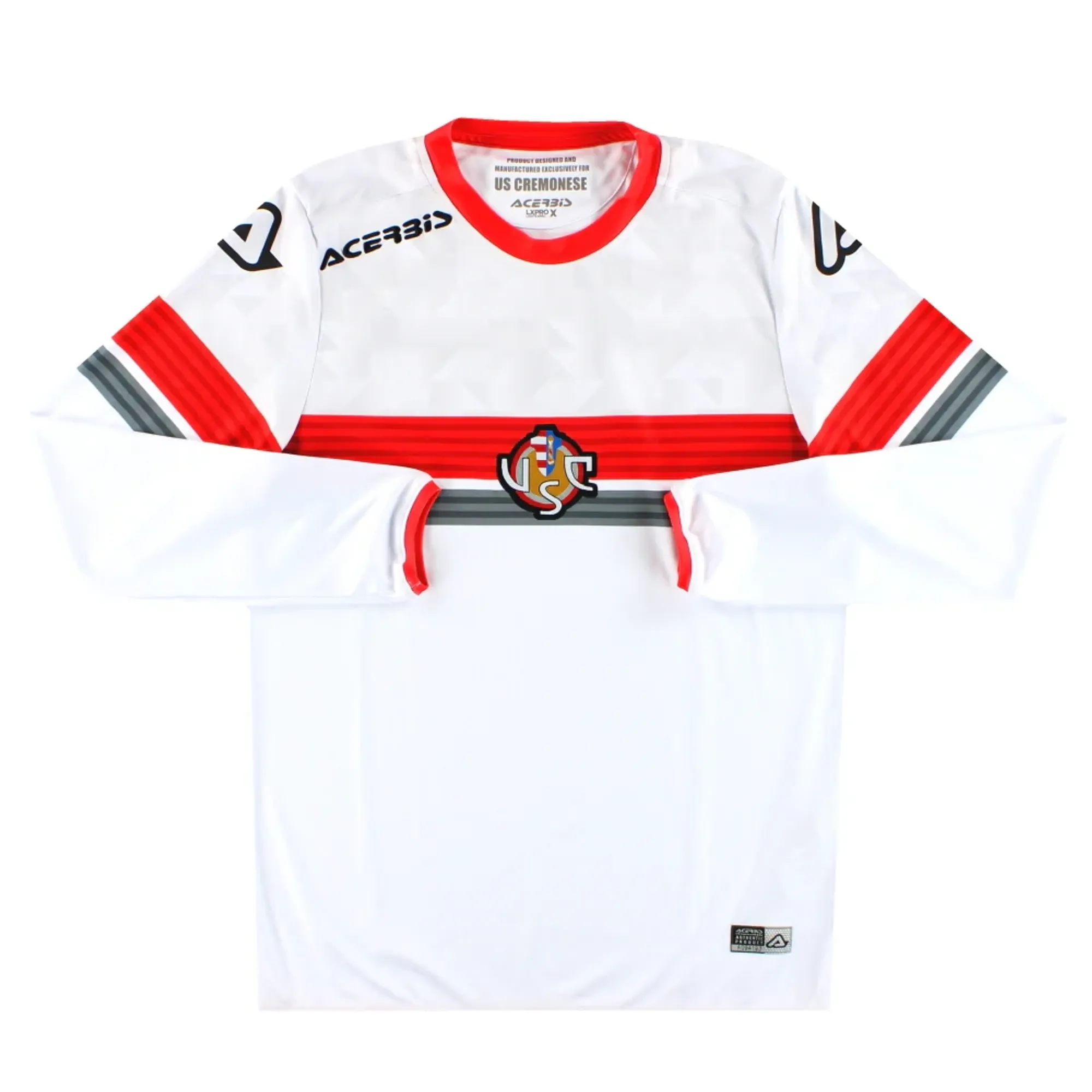 2019-20 Cremonese Acerbis Away Shirt L/S *As New* S - Other Italian Clubs / As New