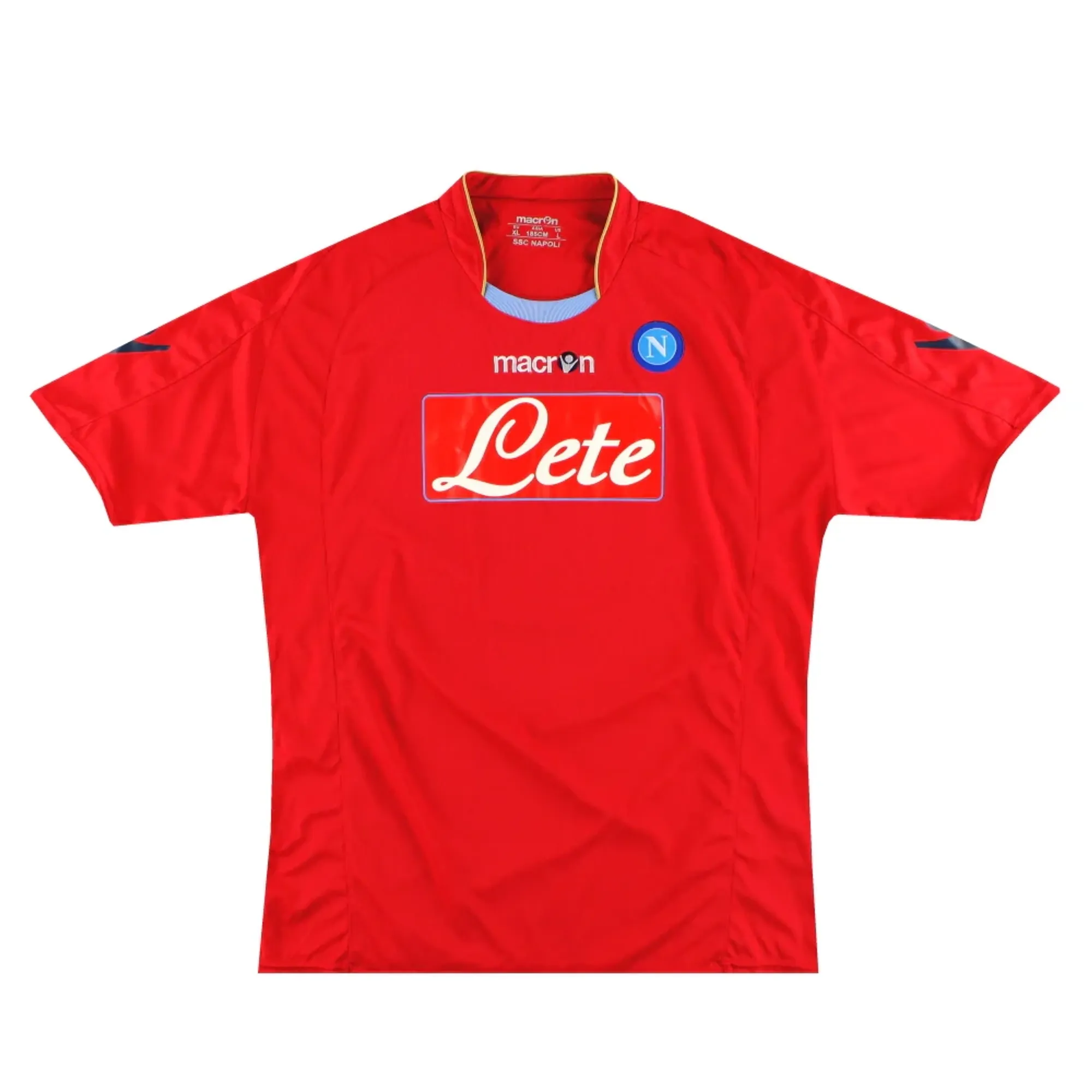 2009-10 Napoli Macron Third Shirt XL - Napoli / Excellent 