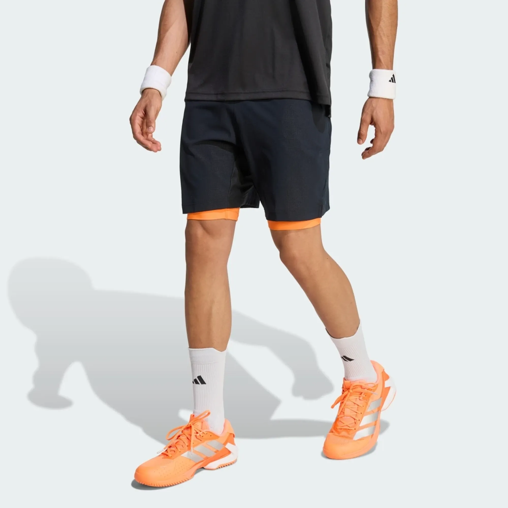 adidas TENNIS CLIMACOOL SHORTS &amp; INNER SHORTS SET