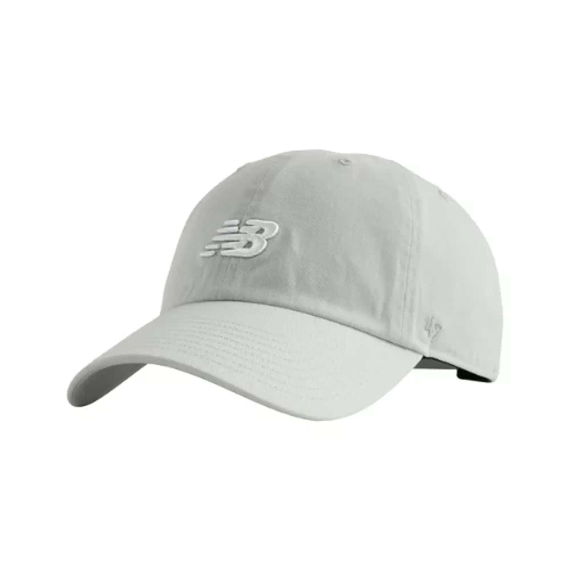 New Balance Unisex '47 Clean Up Hat in Grey Cotton Twill