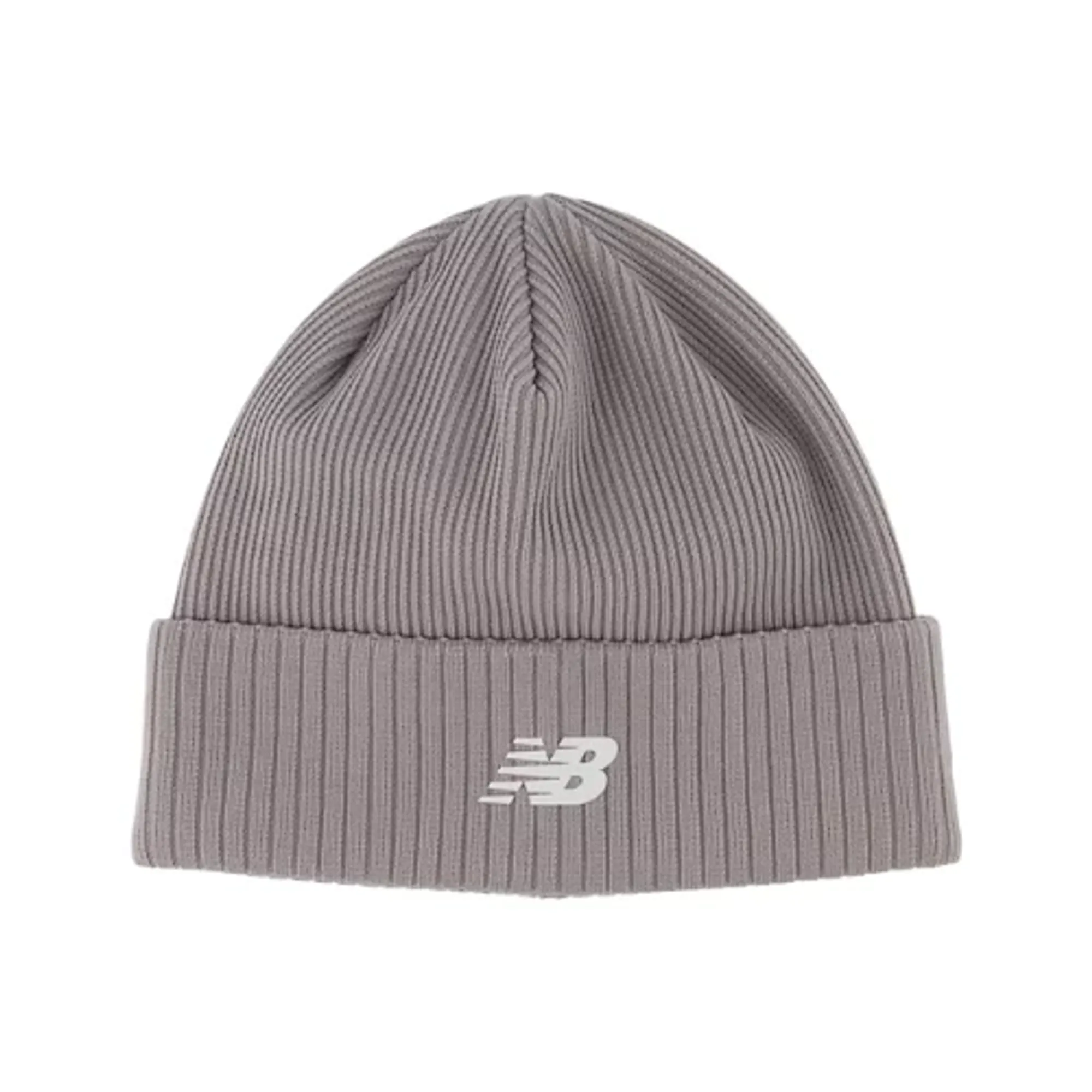 New Balance Unisex '47 Run Knit Hat in Grey Nylon