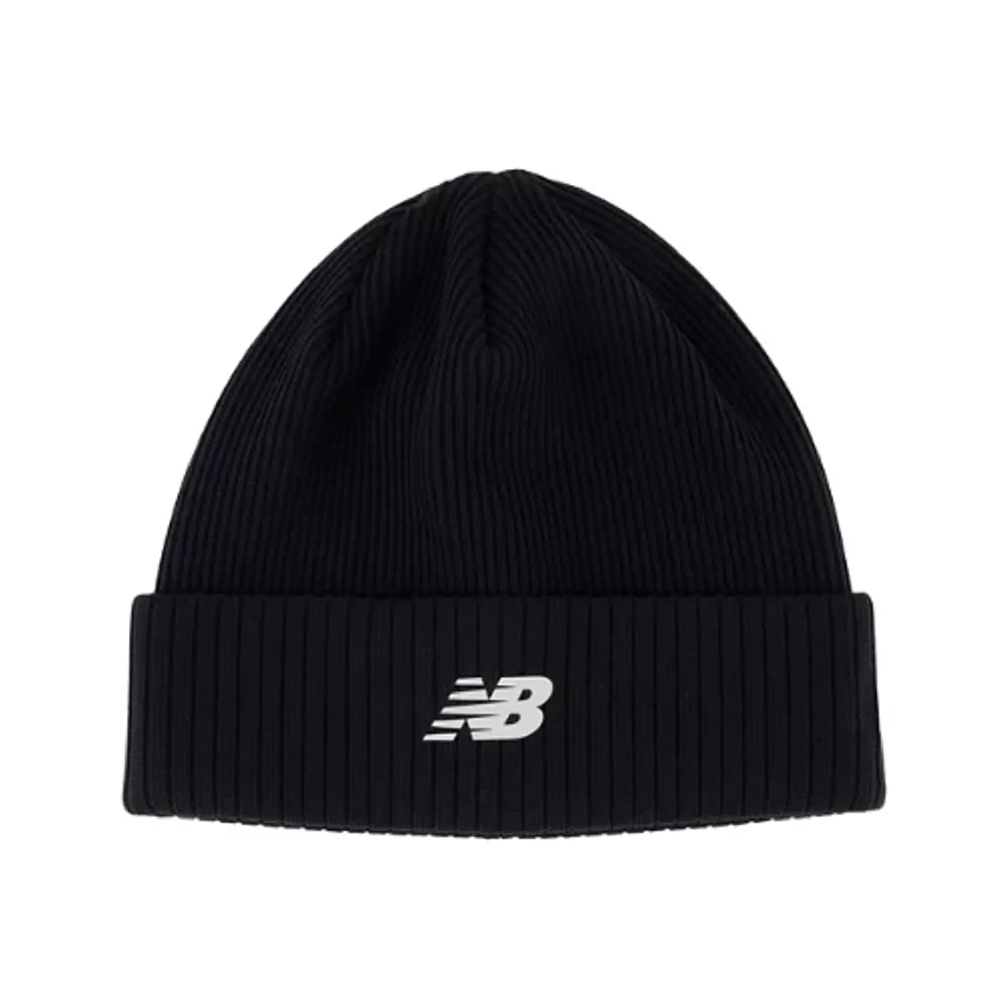 New Balance Unisex '47 Run Knit Hat in Black Nylon