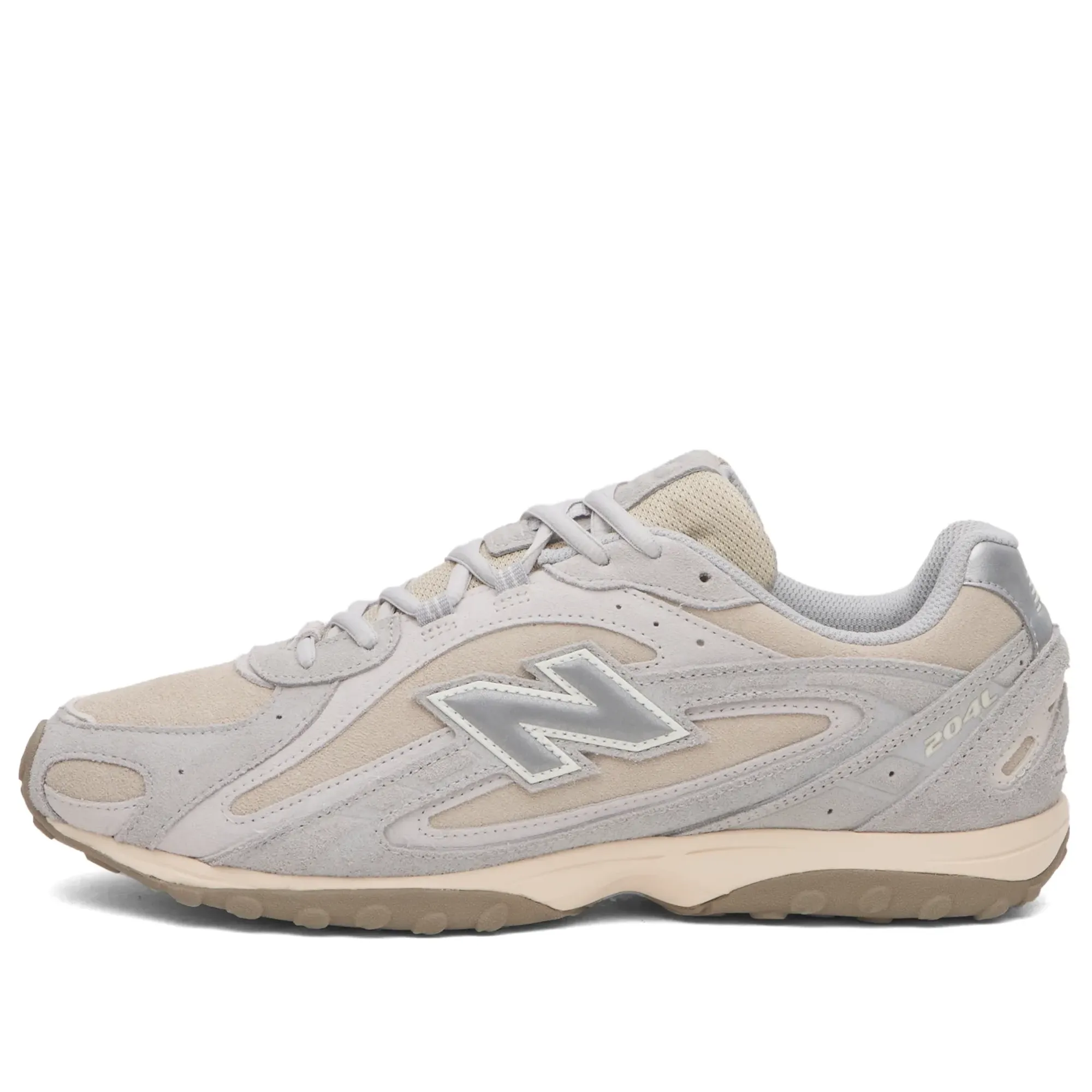 New Balance Unisex 204L in Grey Suede/Mesh