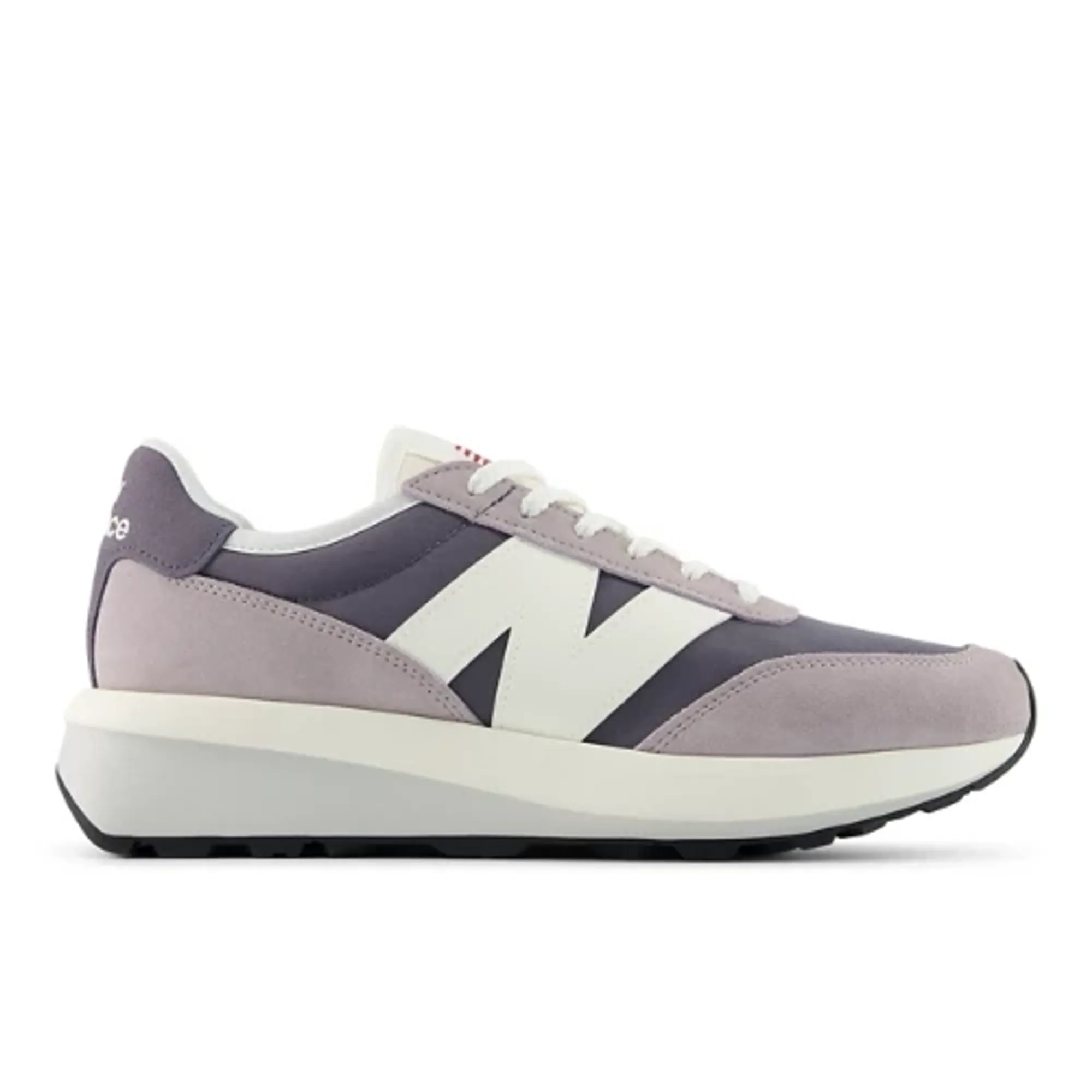 New Balance Unisex 370 in Grey Suede/Mesh