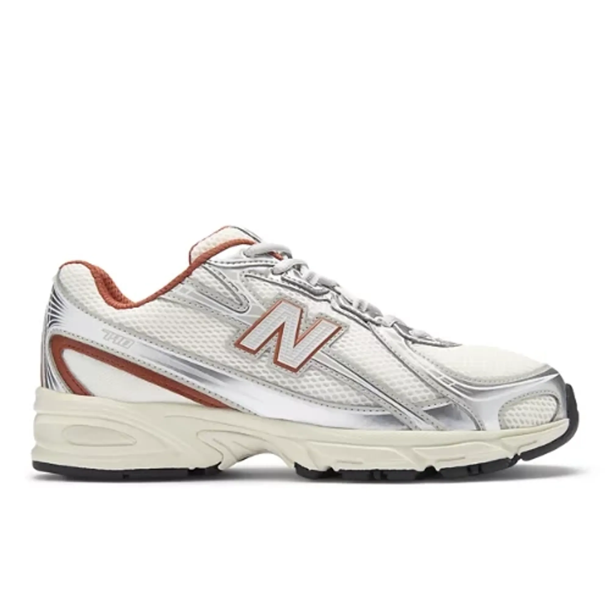 New Balance Unisex 740 in Beige/Red Synthetic