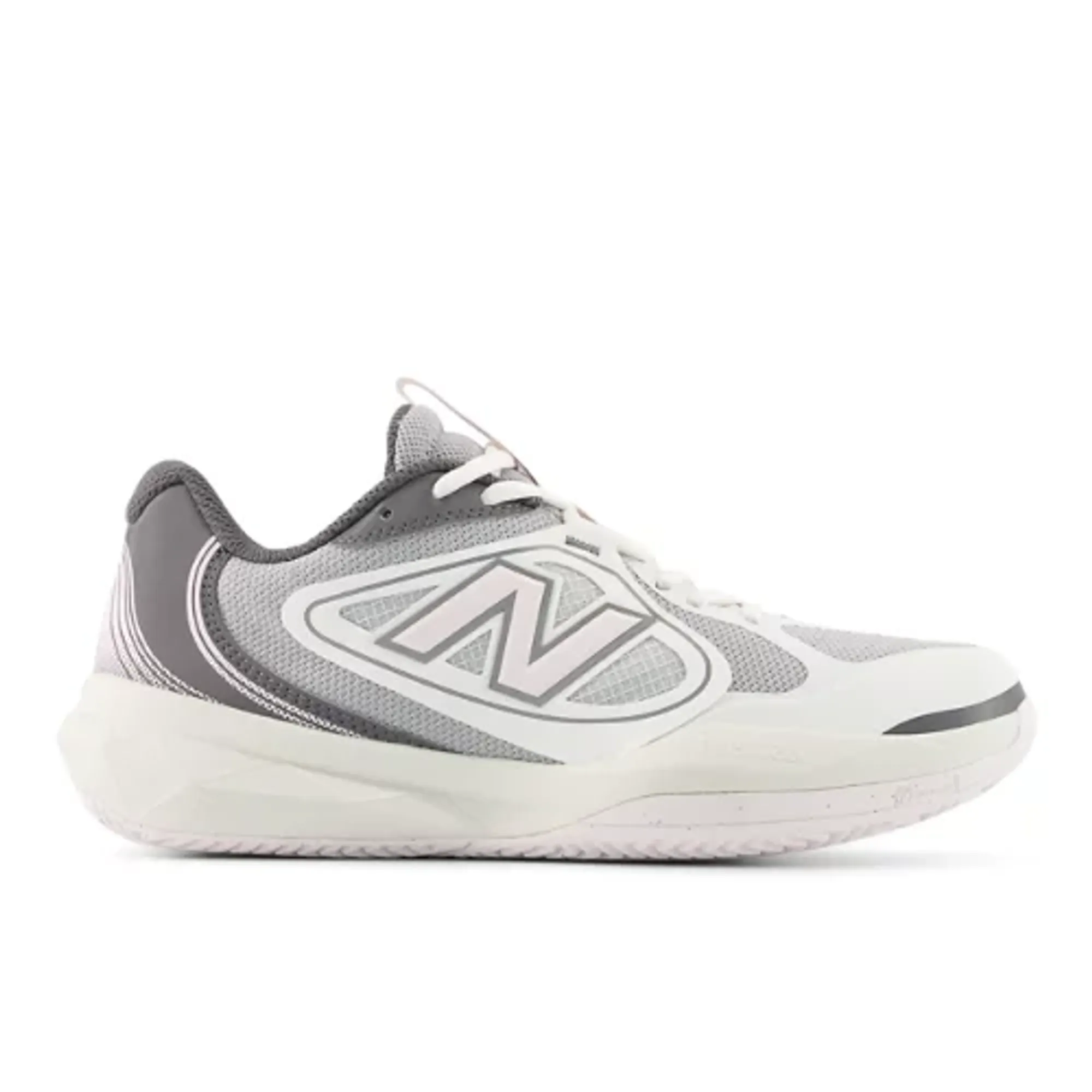 New Balance Women FuelCell 796v5 Clay/Padel in Grey/Pink Synthetic