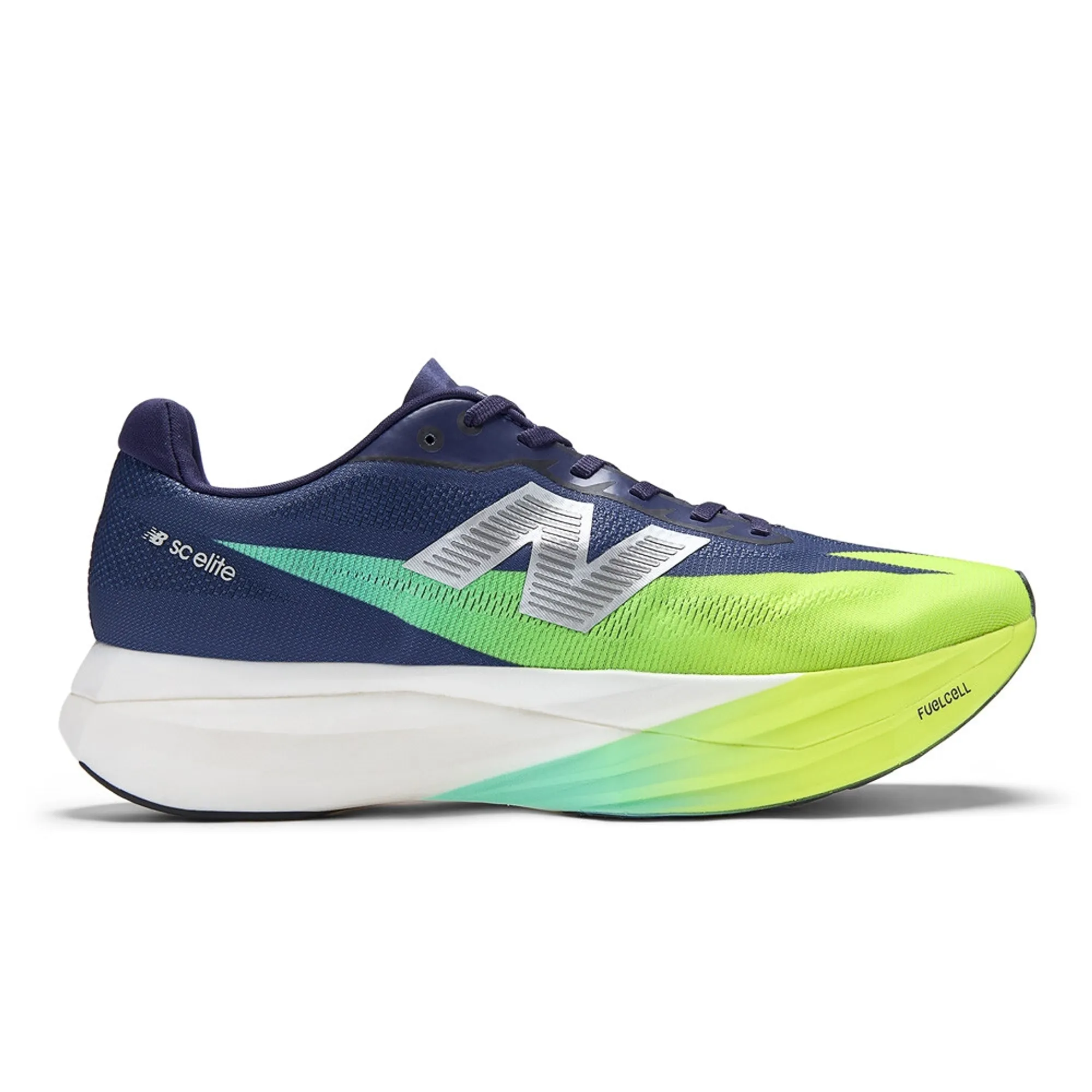 New Balance Women FuelCell SuperComp Elitev5 in Purple/Green Synthetic