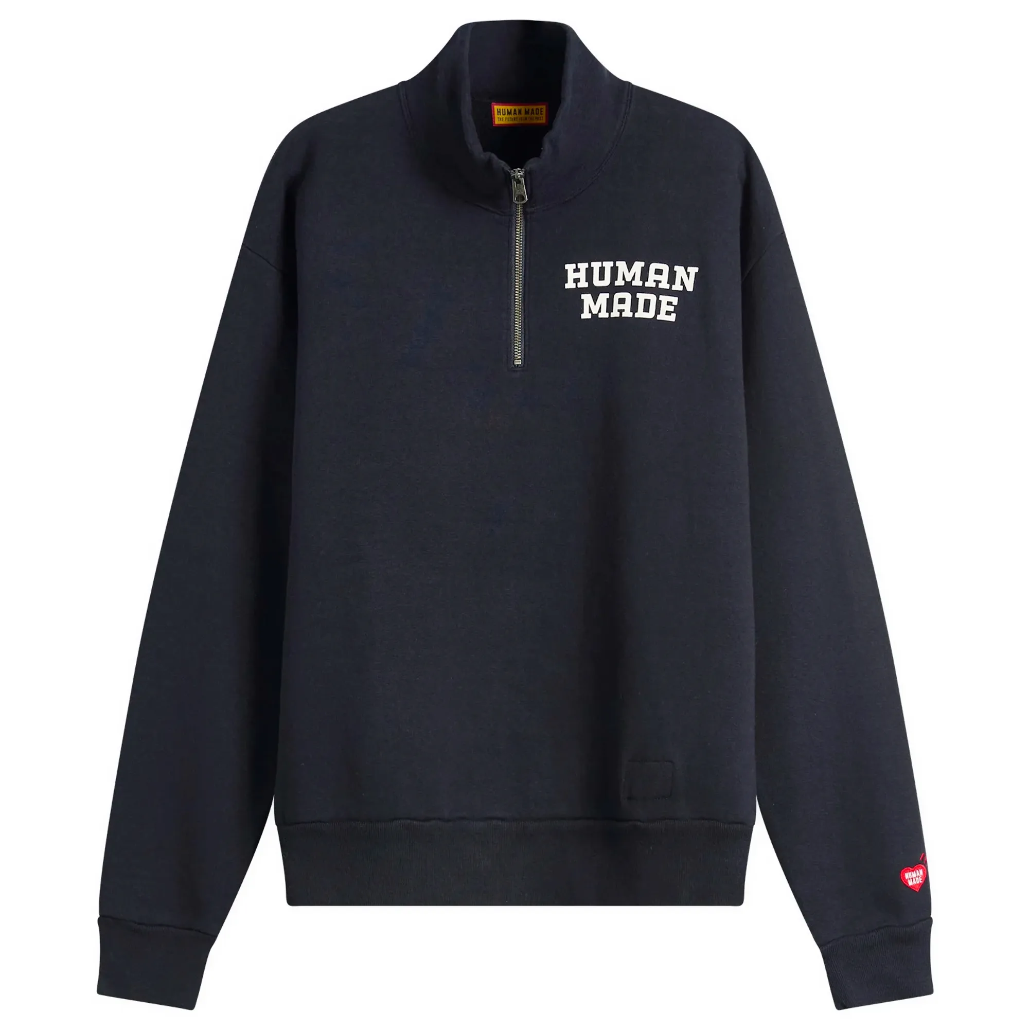 Human Made Men's Half-Zip Sweatshirt Navy