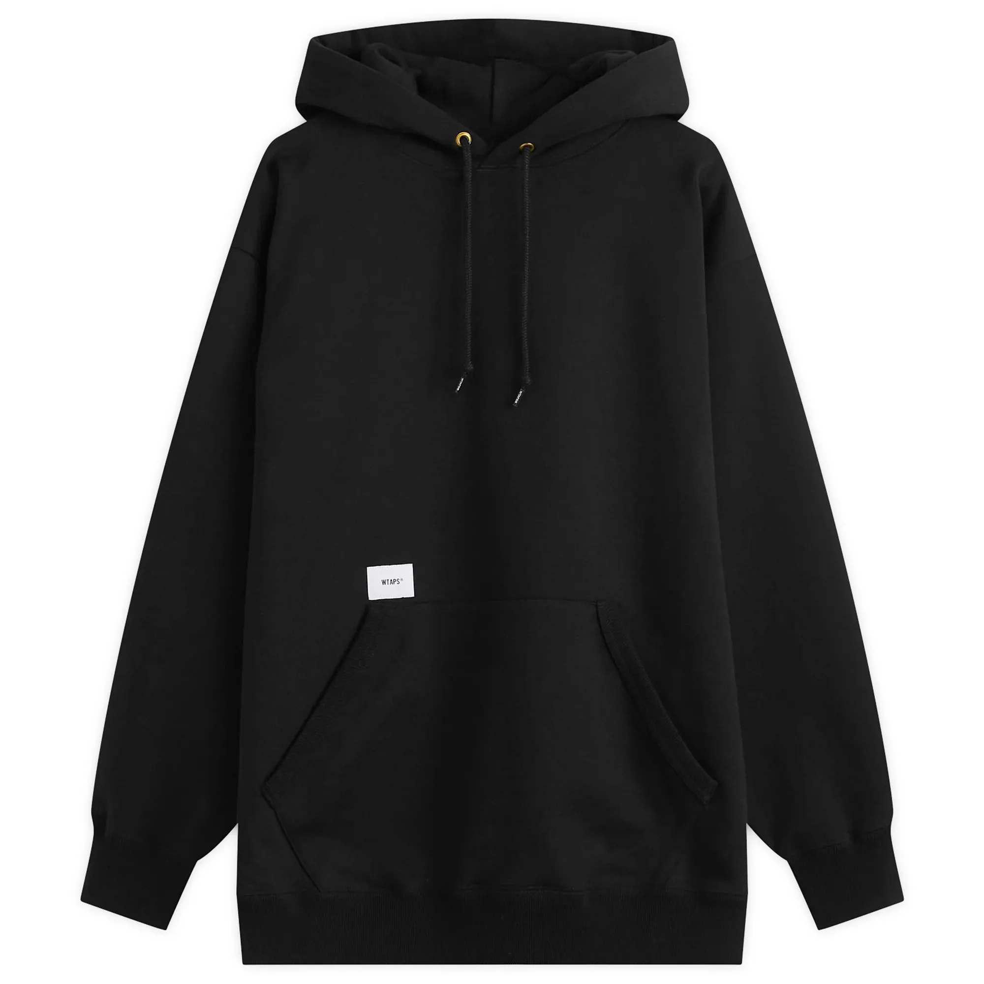 WTAPS Men's Sign Logo Hoodie Black