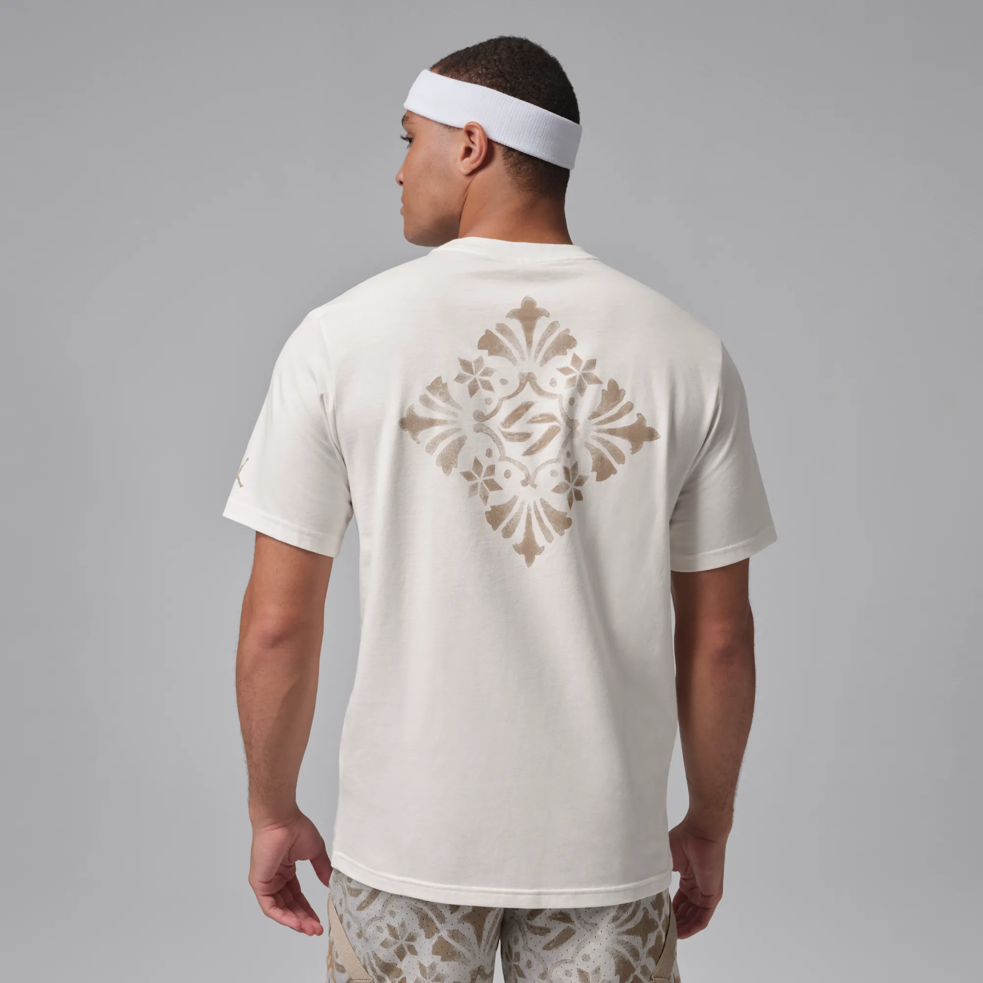 Nike Jordan Nike Luka Men's T-Shirt - White - Cotton