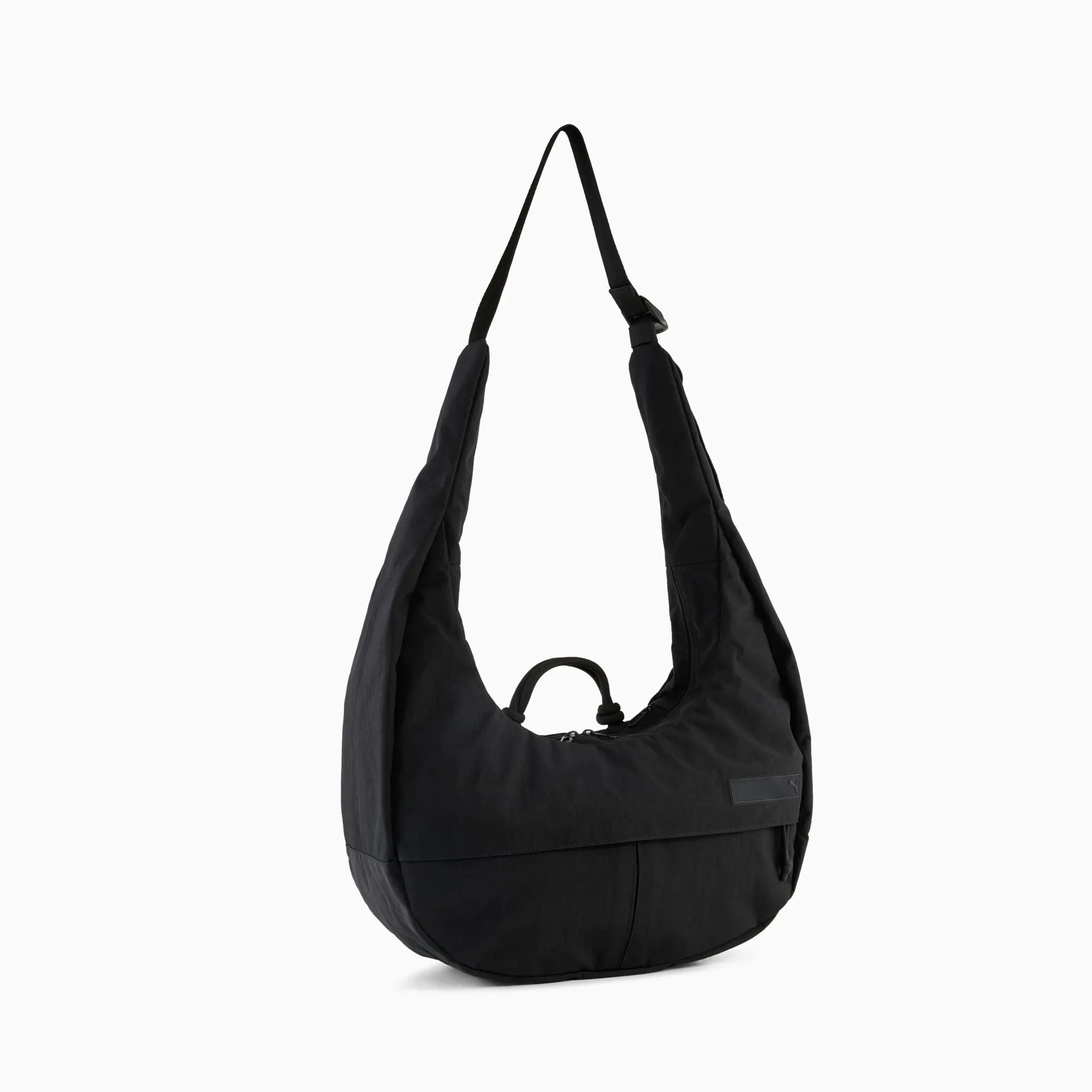 PUMA.Bl Large 16.5L Hobo Crossbody Bag, Black