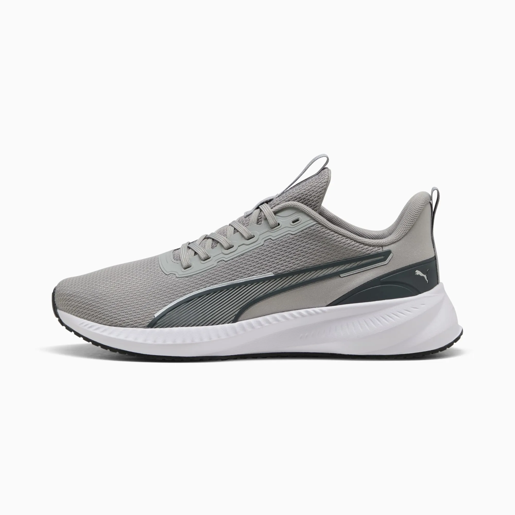 PUMA Flyer Lite 3 Running Shoes, Grey Echo/Shadow Grey/Black, size 10
