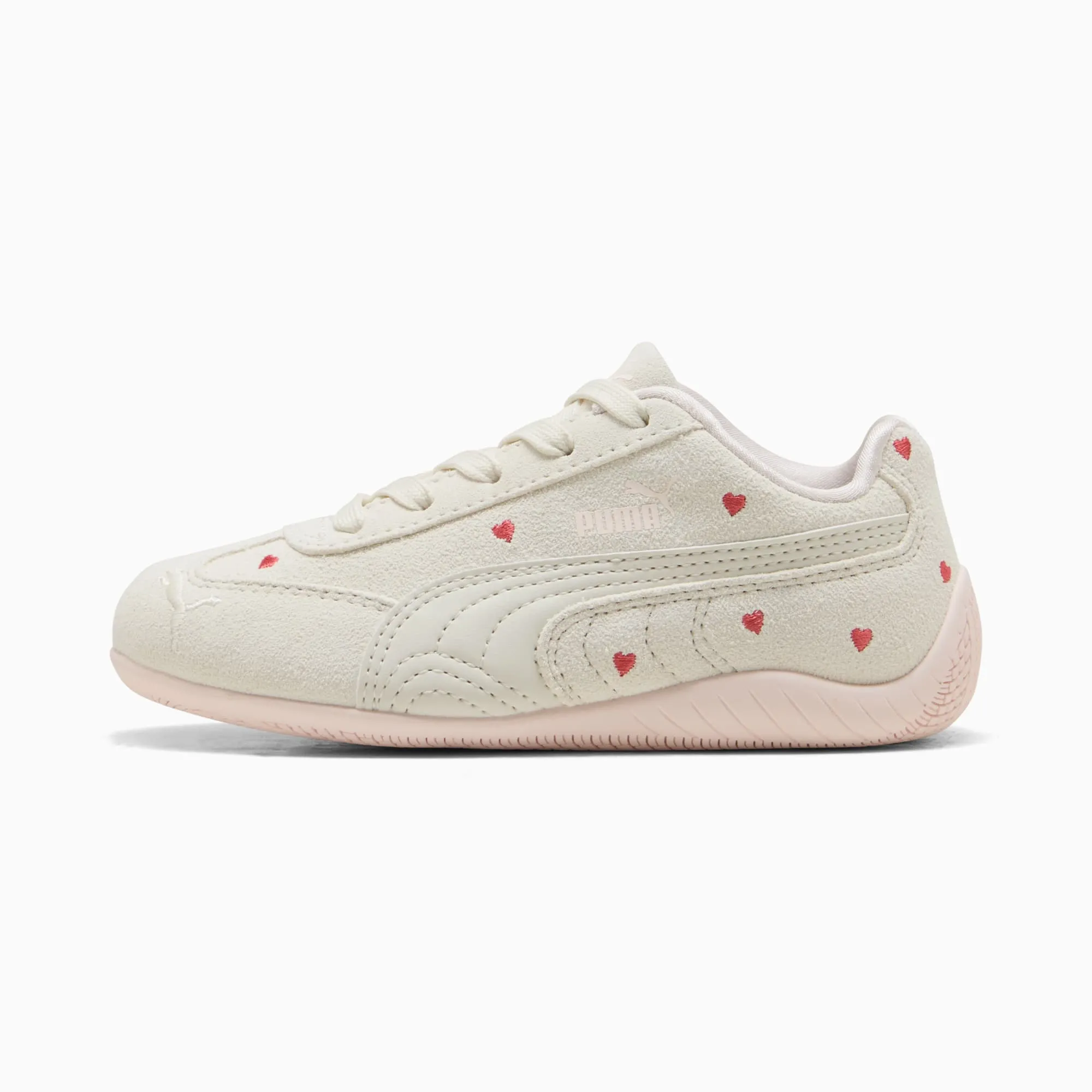PUMA SpeedCat Amor Sneakers Kids, Vapor Grey/Jasmine Flower, size 1