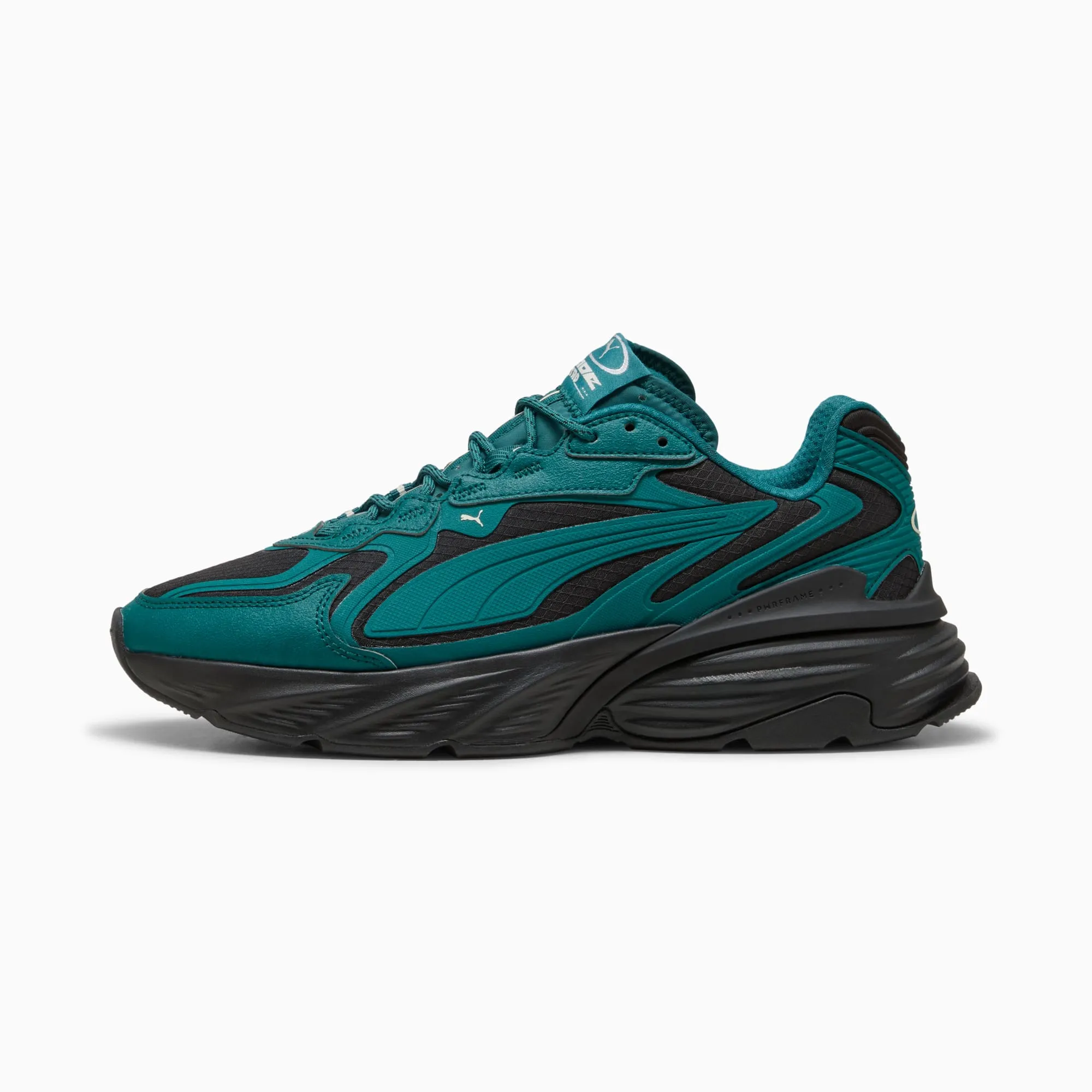 PUMA Fade Ripstop Sneakers Unisex, Emerald Ice/Black, size 10