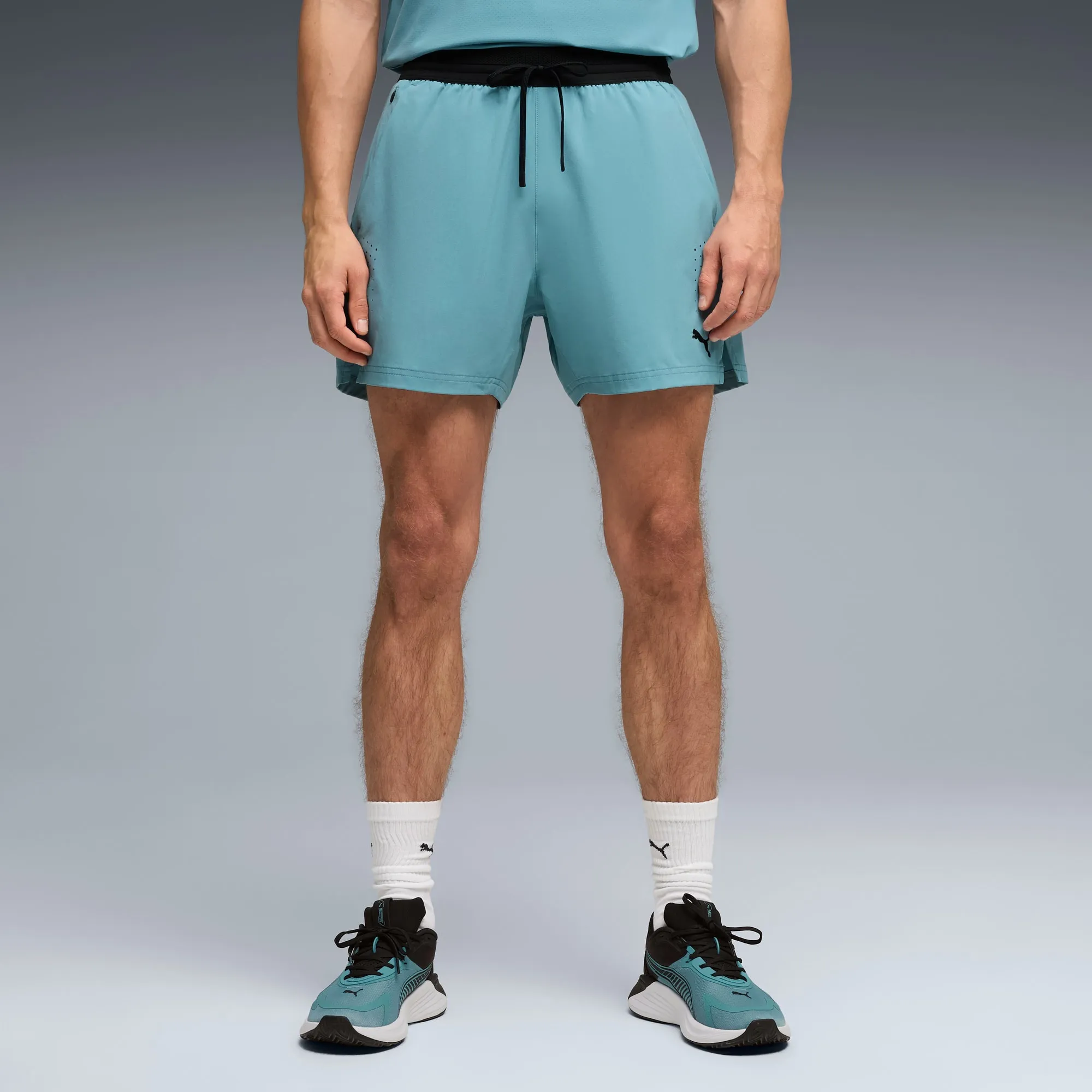 PUMA Pwrmode 5" Shorts Men, Baltic Sea Blue, size 3XL