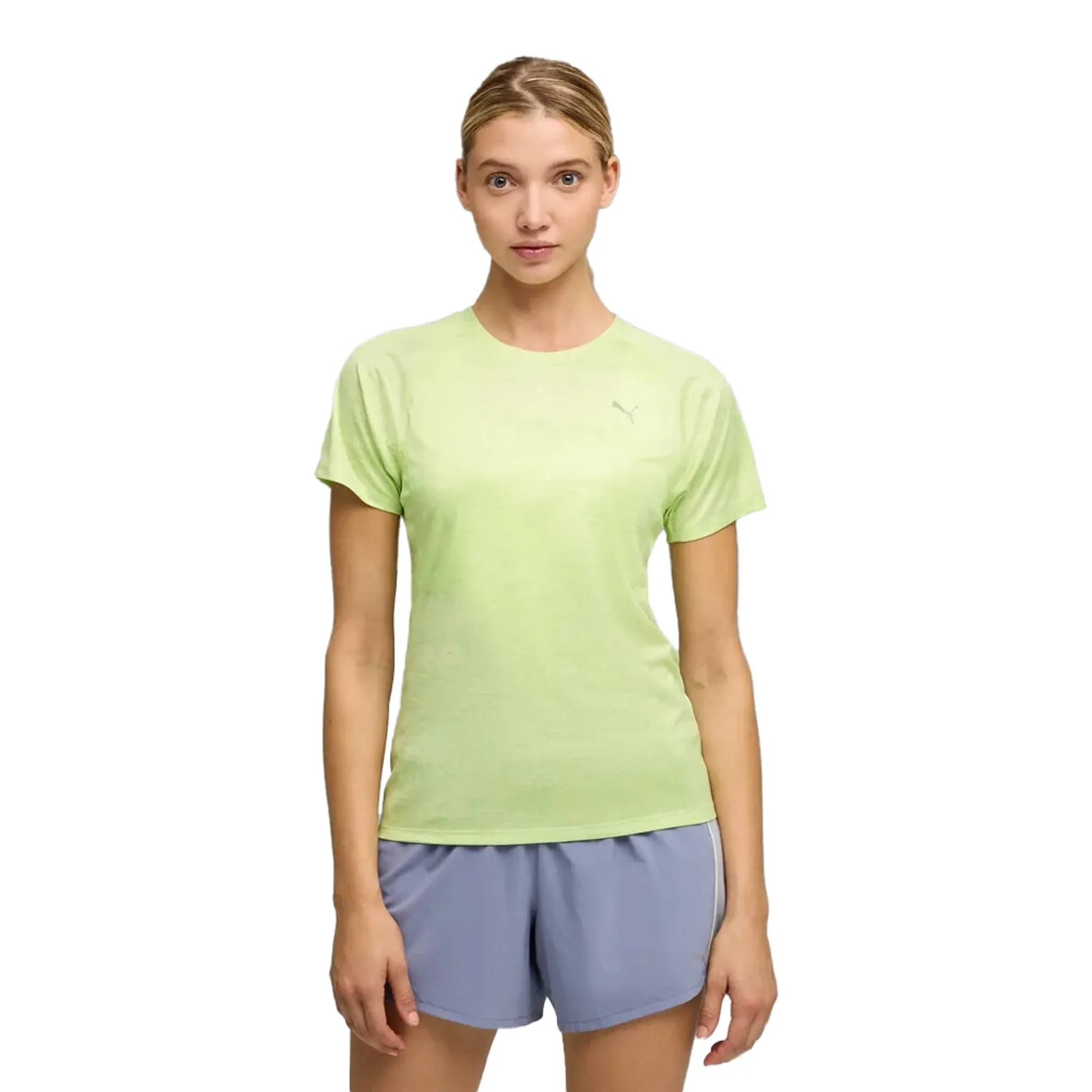 PUMA Run Velocity Printed T-Shirt Women, Apple Spritz, size 3XL