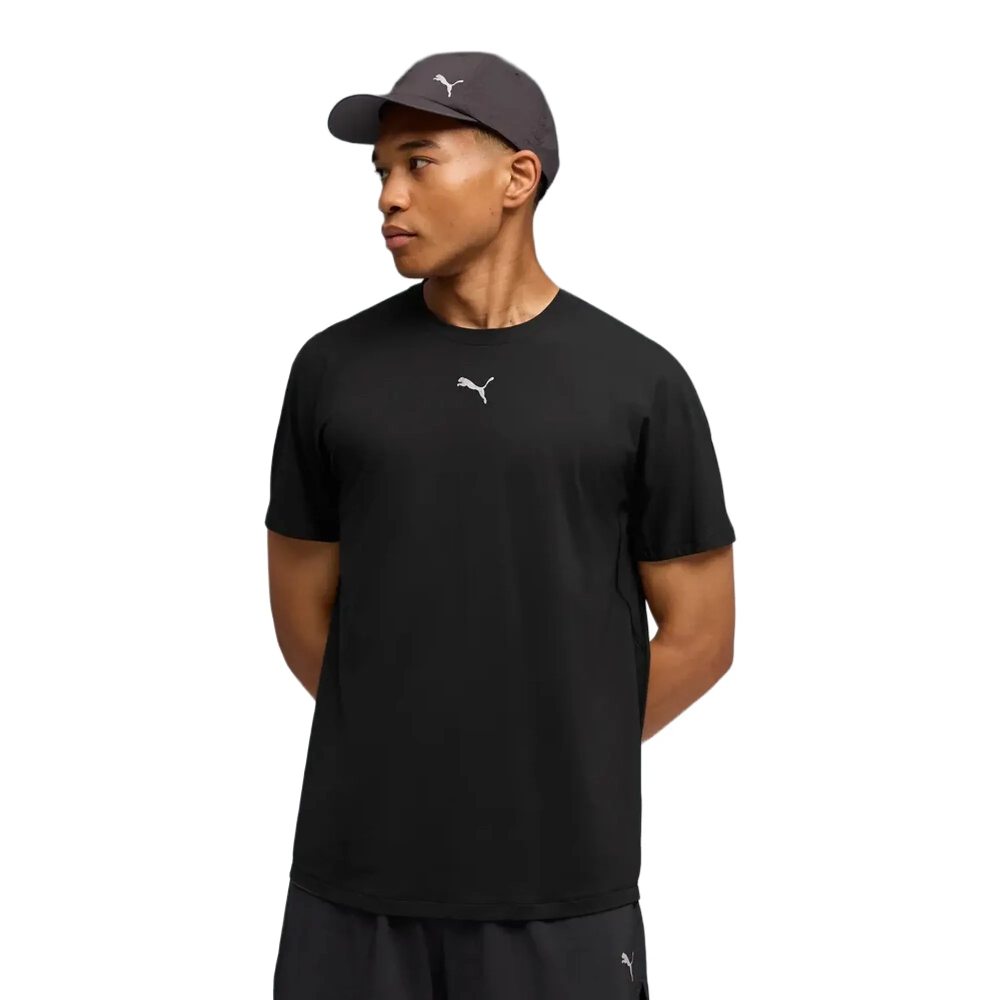 PUMA Run Coolcell Boxy Running T-Shirt Men, Black, size Large