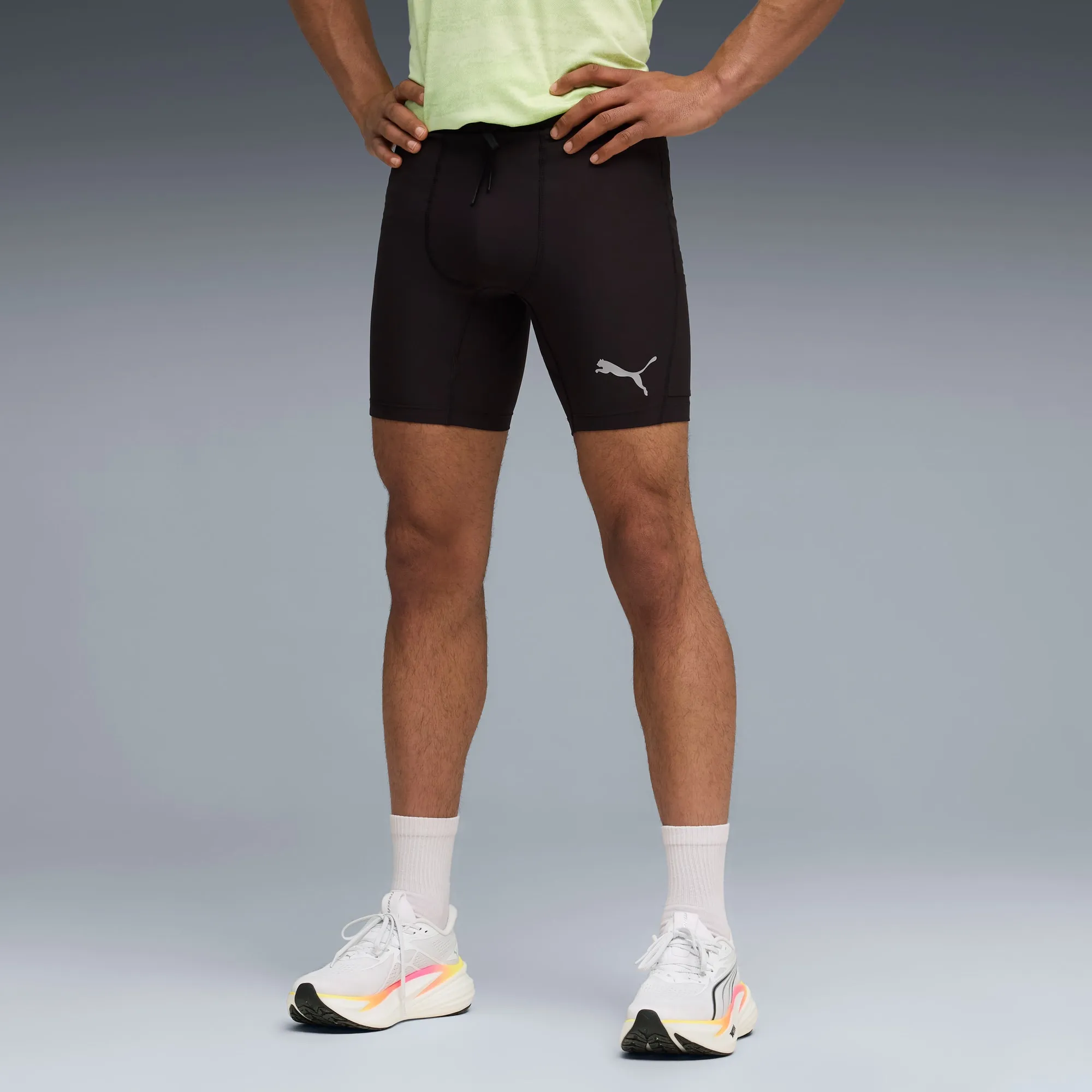 PUMA Lightspeed Running 8" Tights Men, Black, size Large