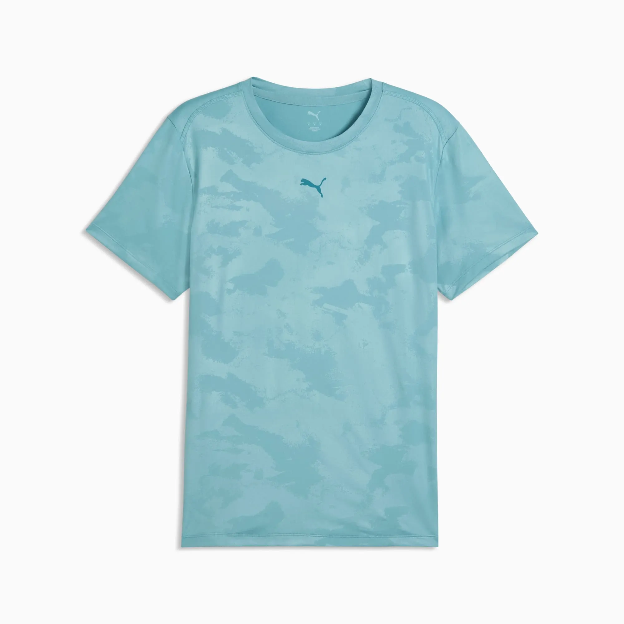 PUMA Cloudspun Embossed T-Shirt Men, Baltic Sea Blue, size 3XL