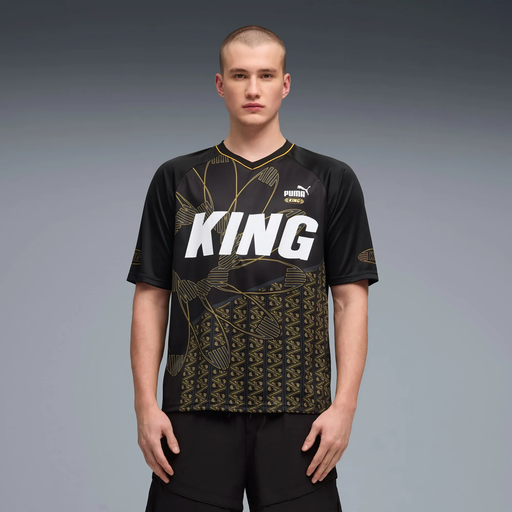 PUMA King Jersey Unisex, Black, size 3XL