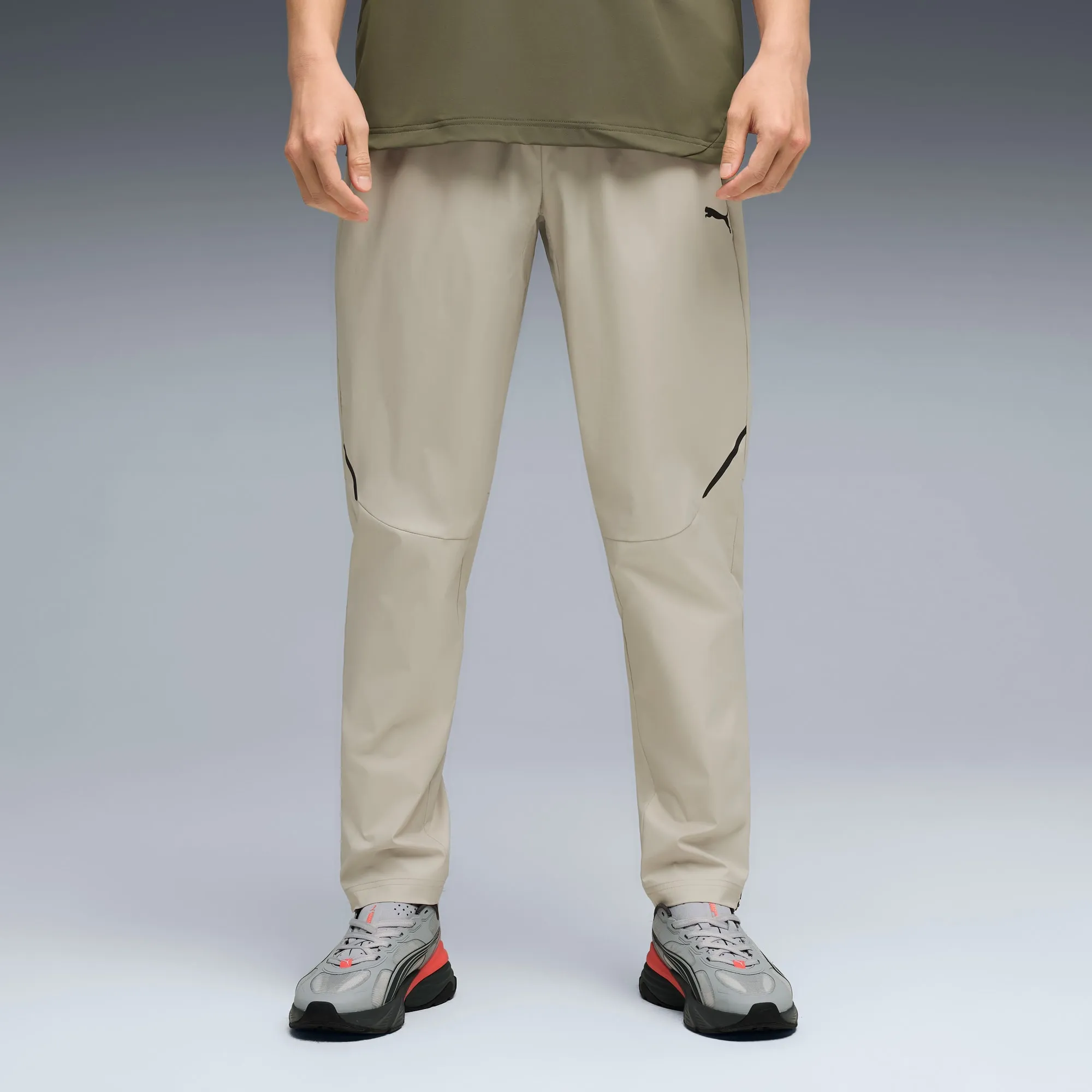 PUMAtech Track Pants Men, Beige, size Large