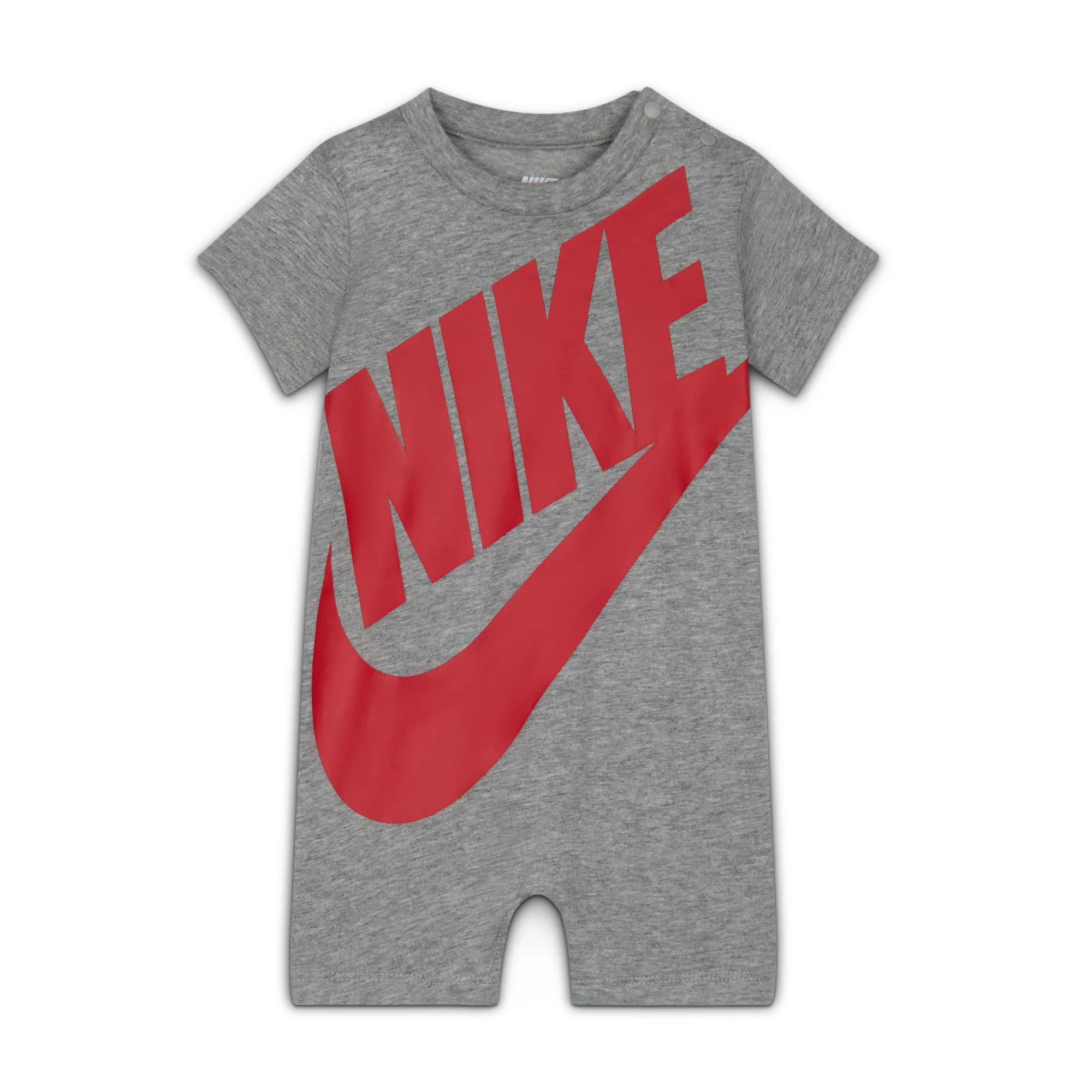 Nike Futura Romper Baby Romper - Grey - Cotton