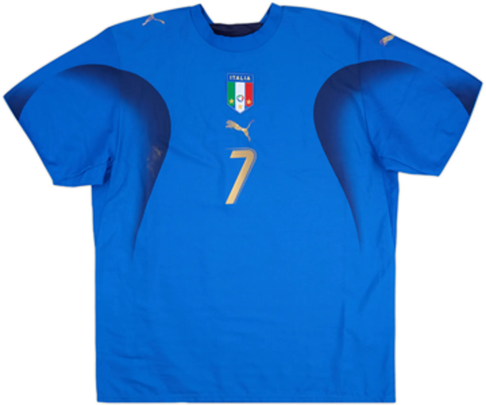 2006 Italy Home Shirt Del Piero #7 - 6/10 - (L)