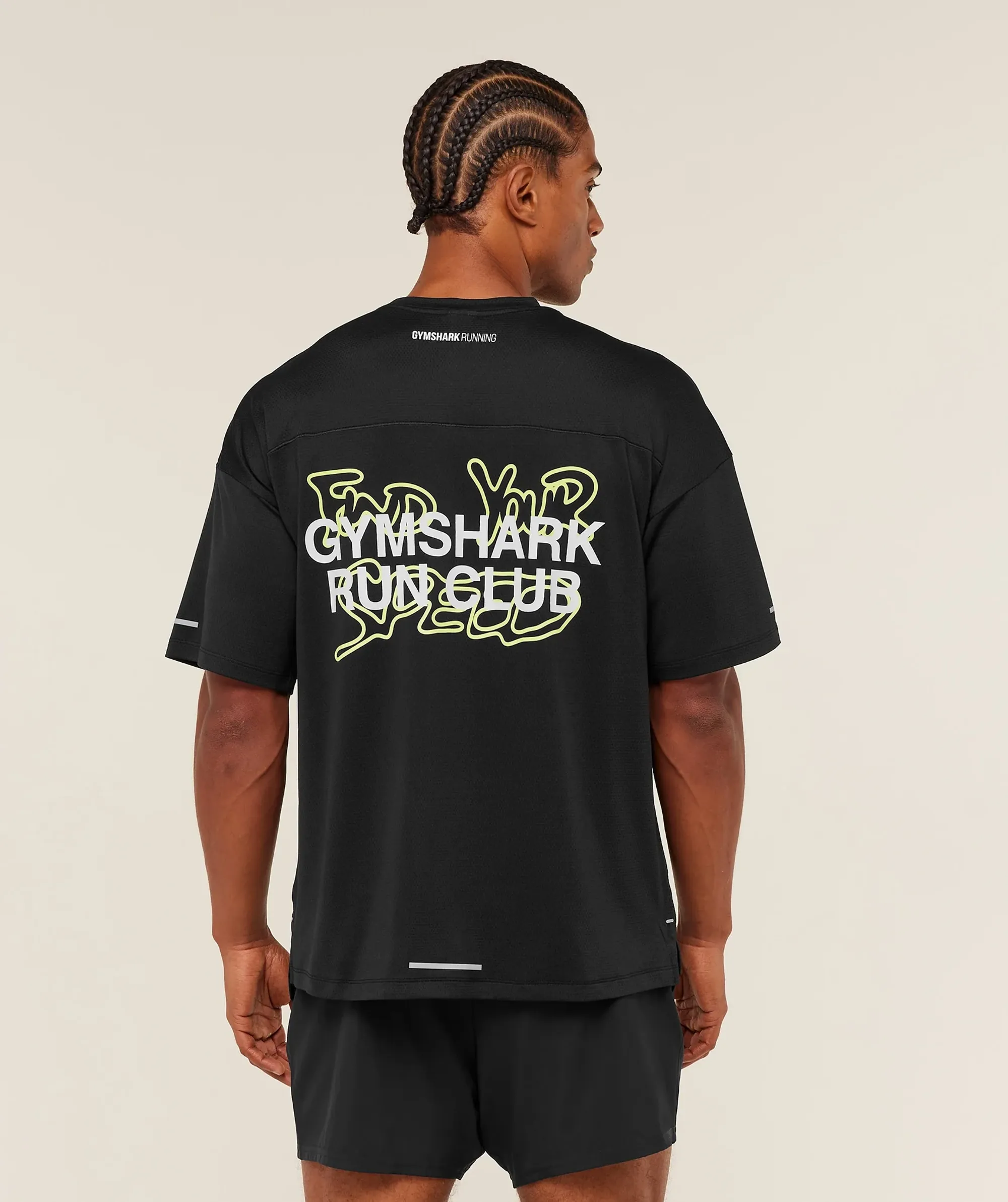 Gymshark Find Your Speed T-Shirt - Black