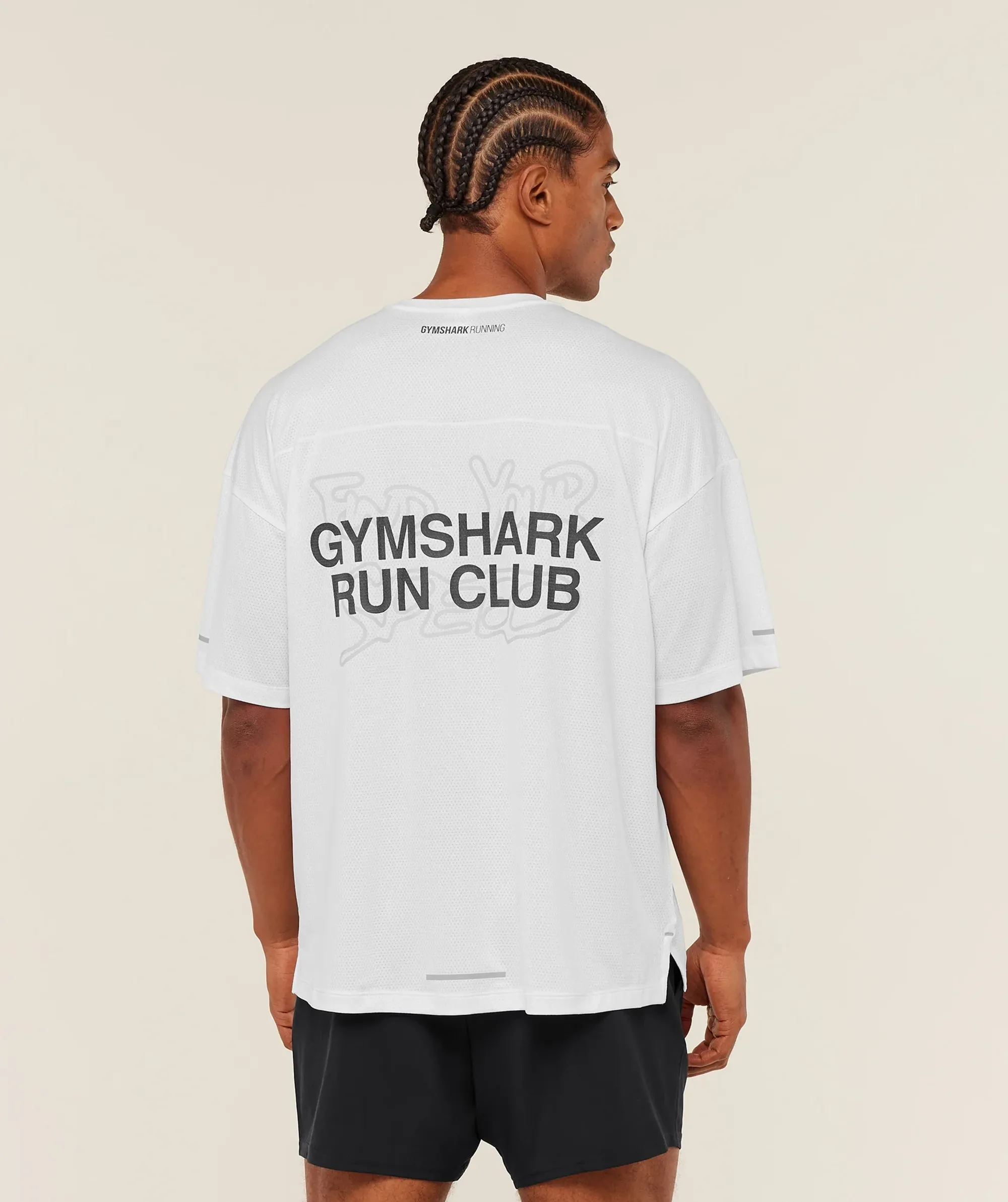 Gymshark Find Your Speed T-Shirt - White
