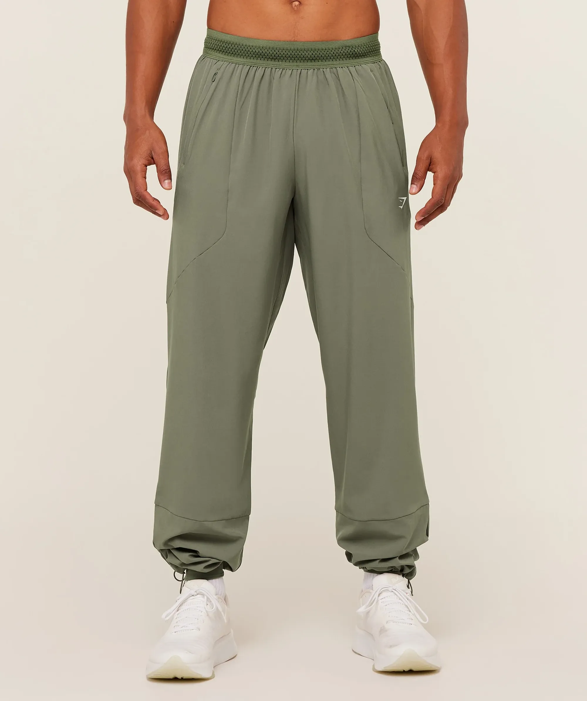 Gymshark Running Joggers - Base Green