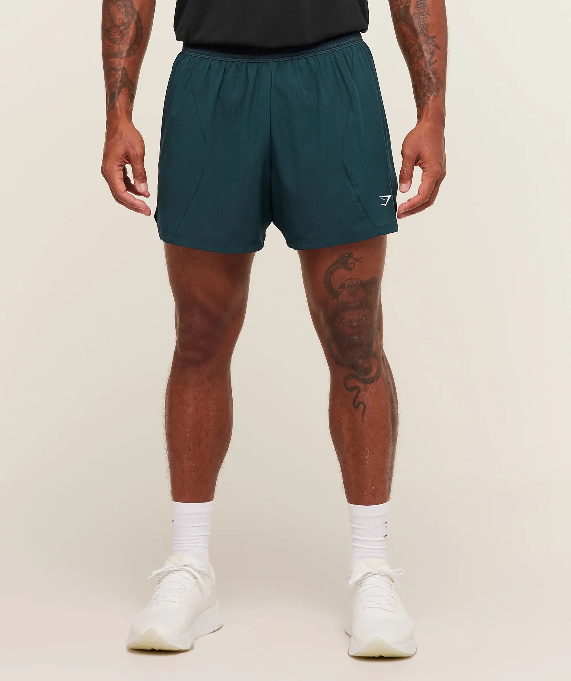Gymshark Running 5" Shorts - Deep Petrol Blue