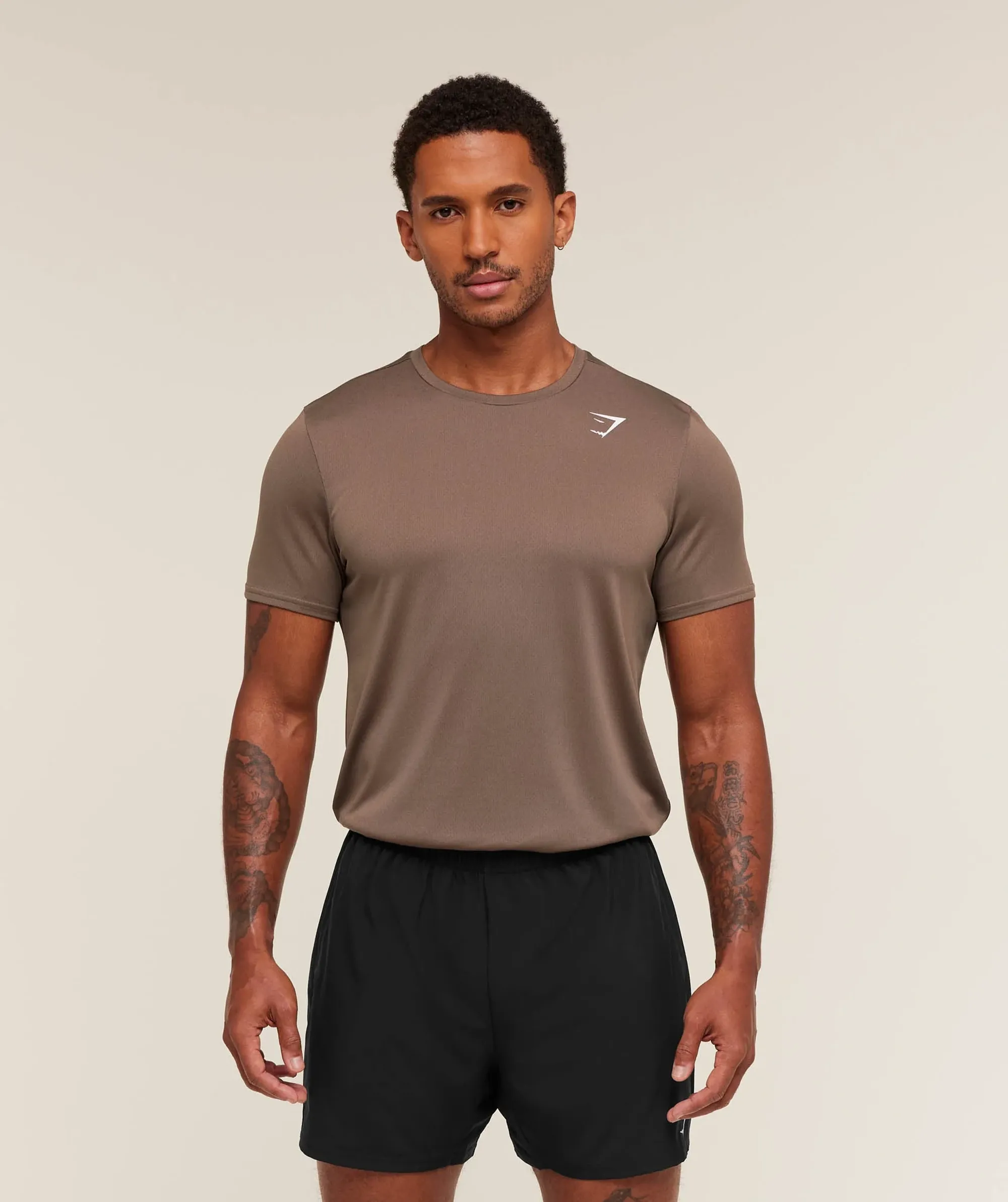 Gymshark Arrival T-Shirt - Soft Brown